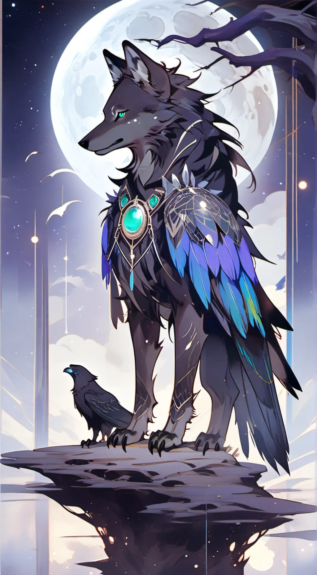 ai character: luko background