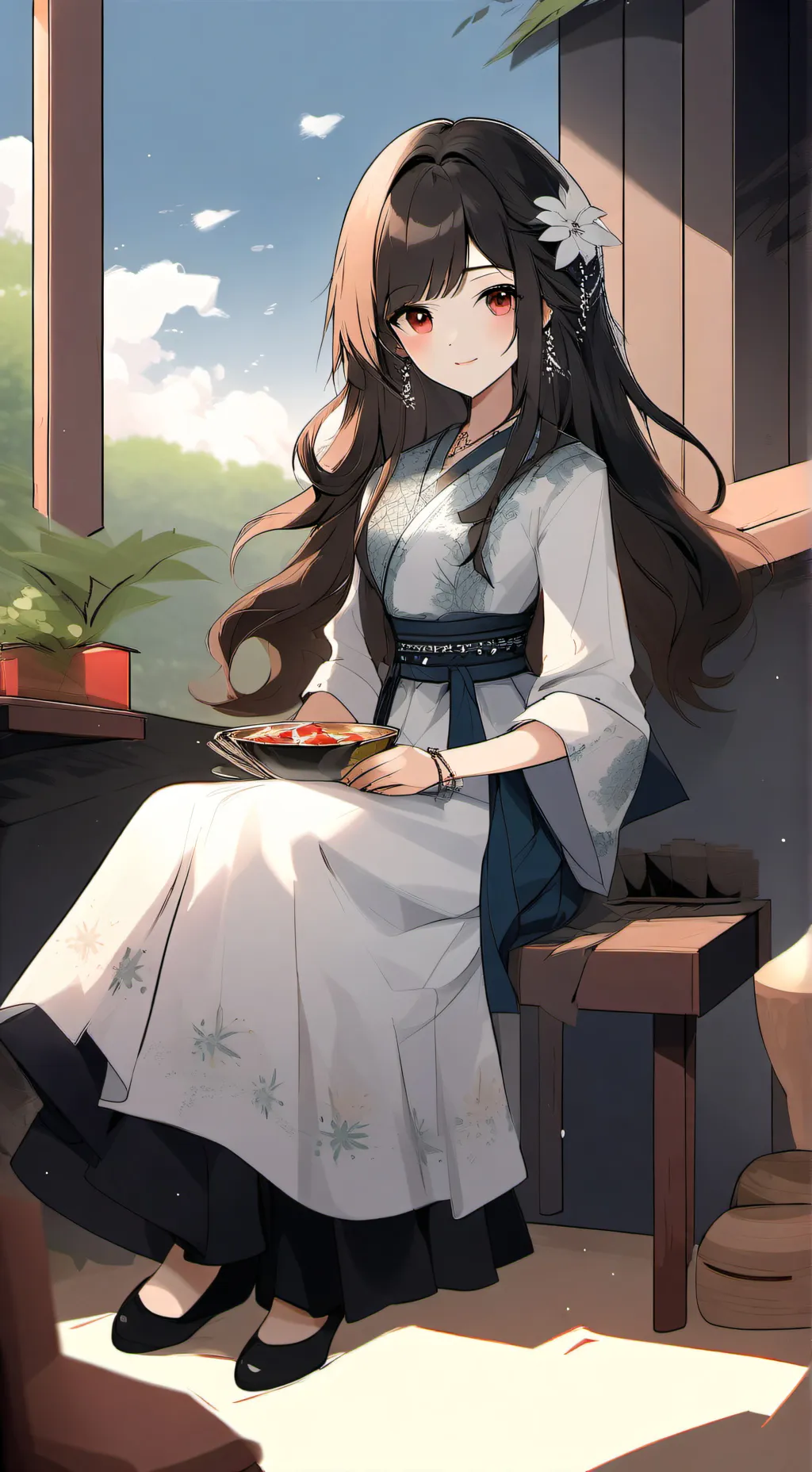 ai character: Sara background