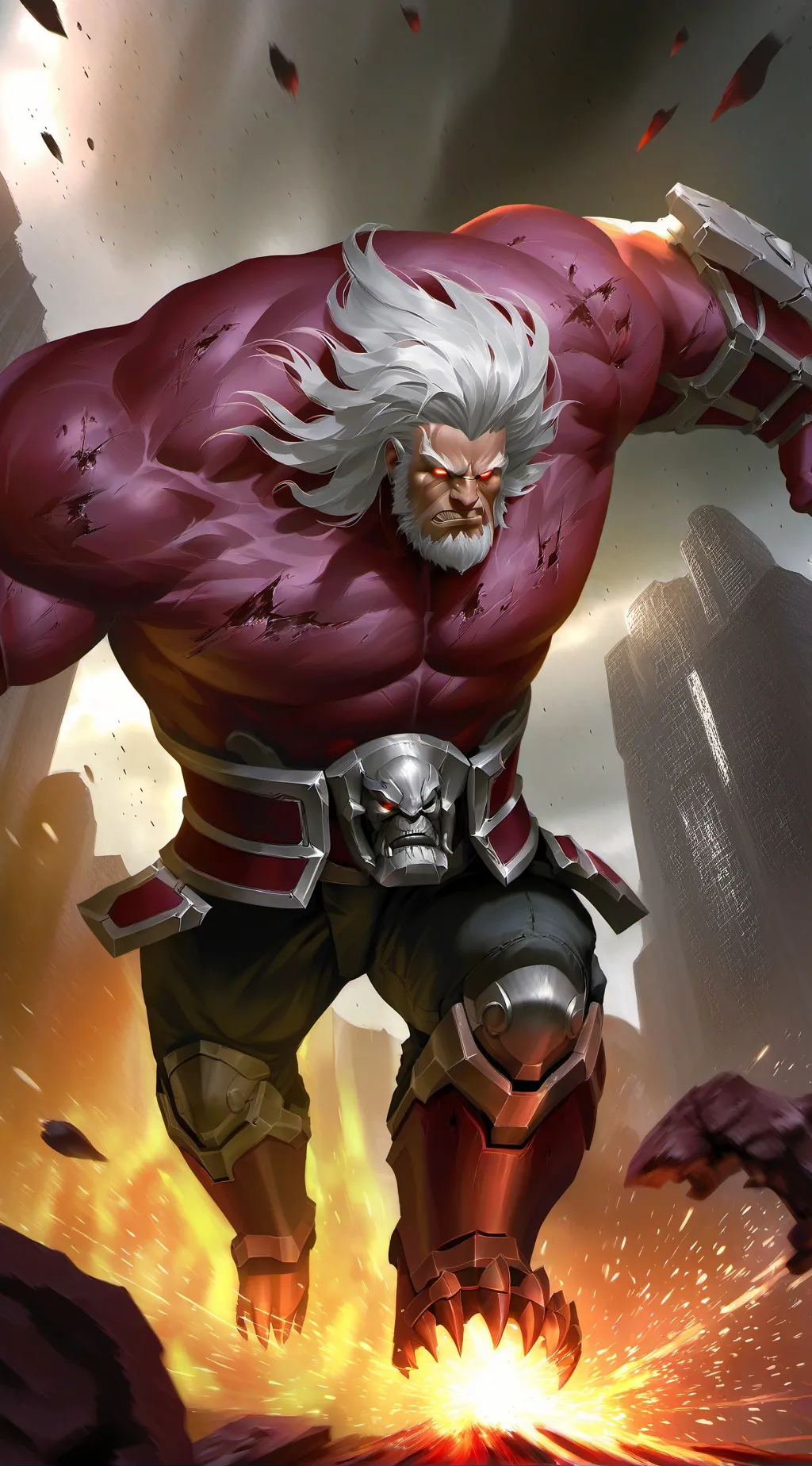 ai character: juggernaut  background