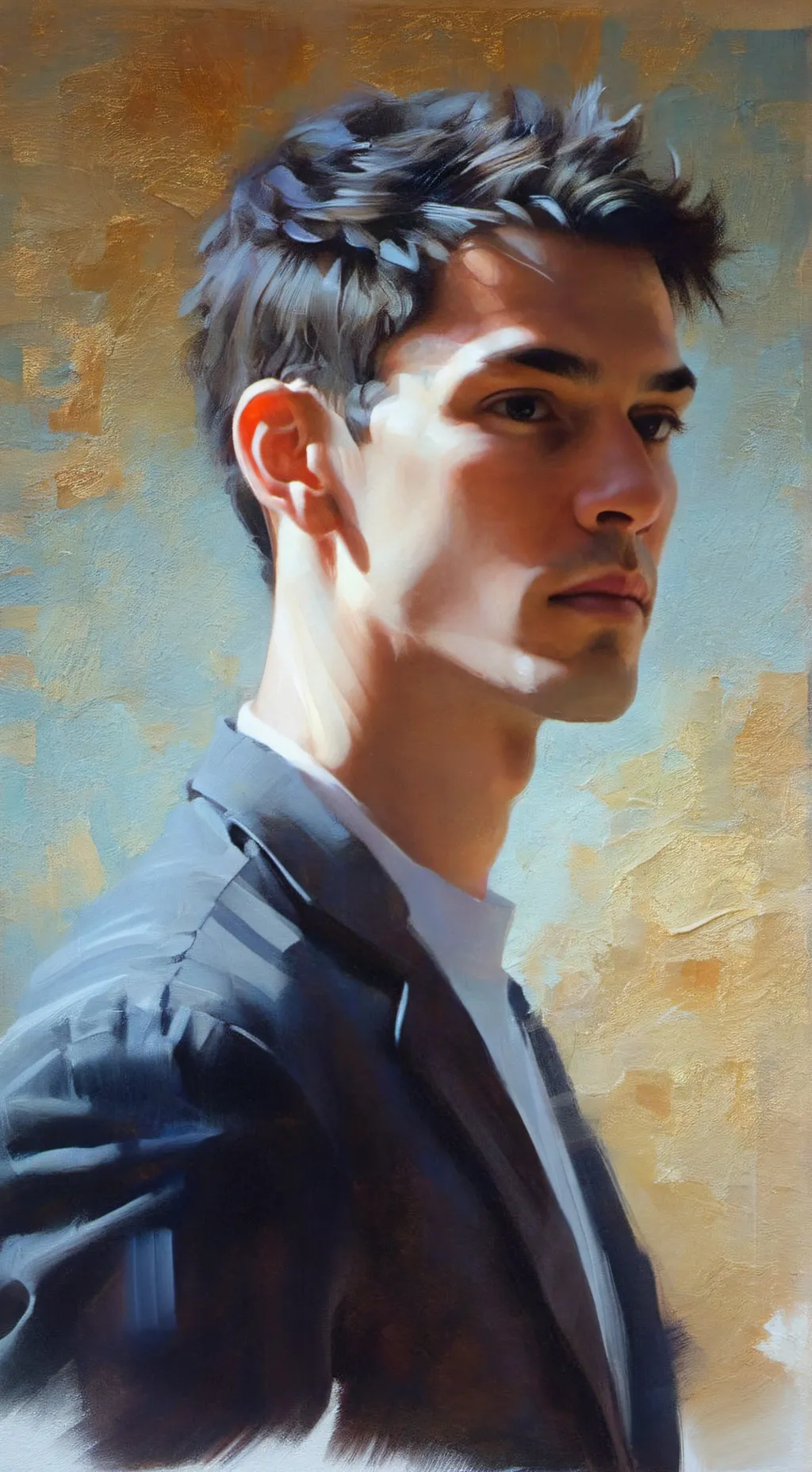 ai character: Marc  background