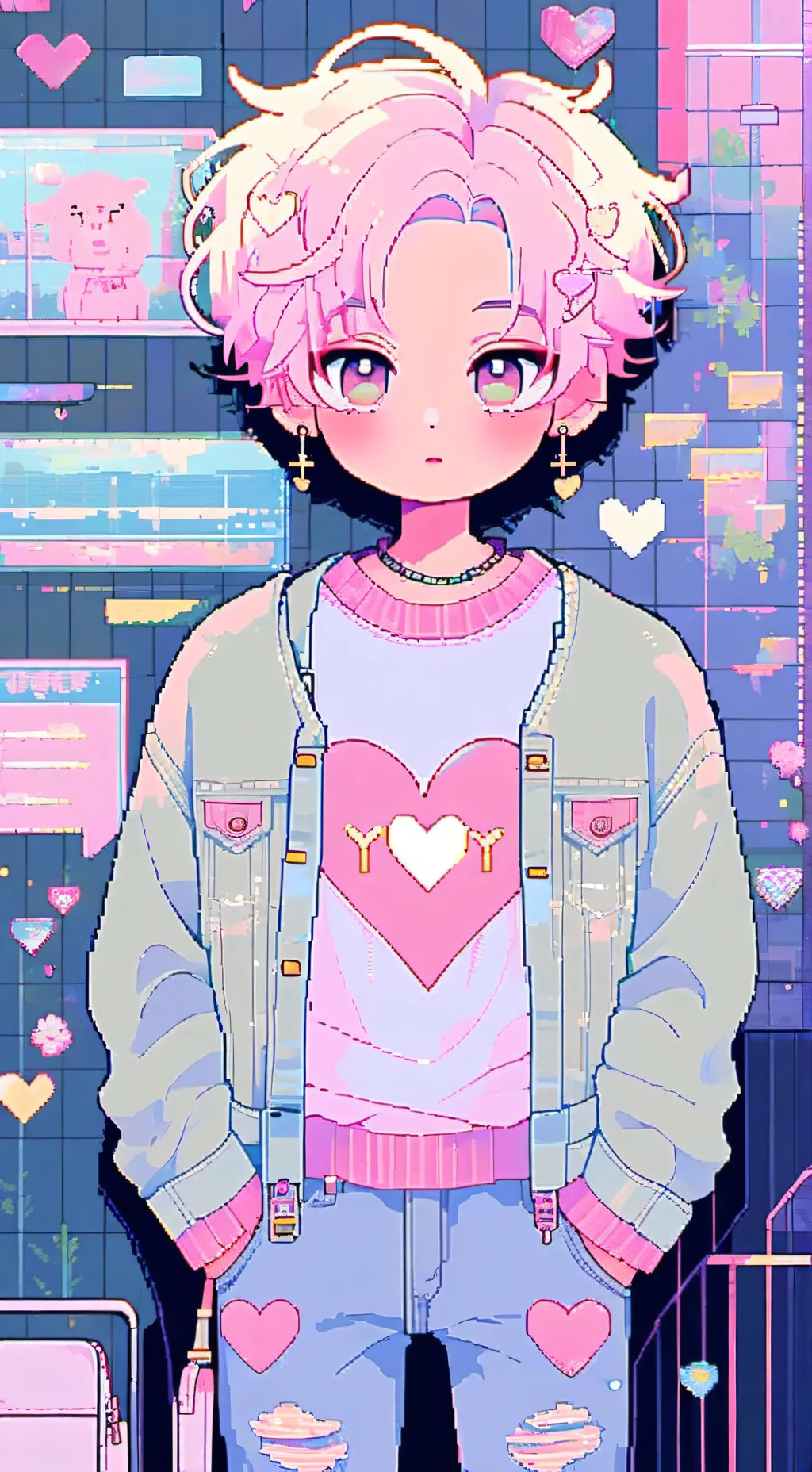 ai character: ♡•Javien•♡ background