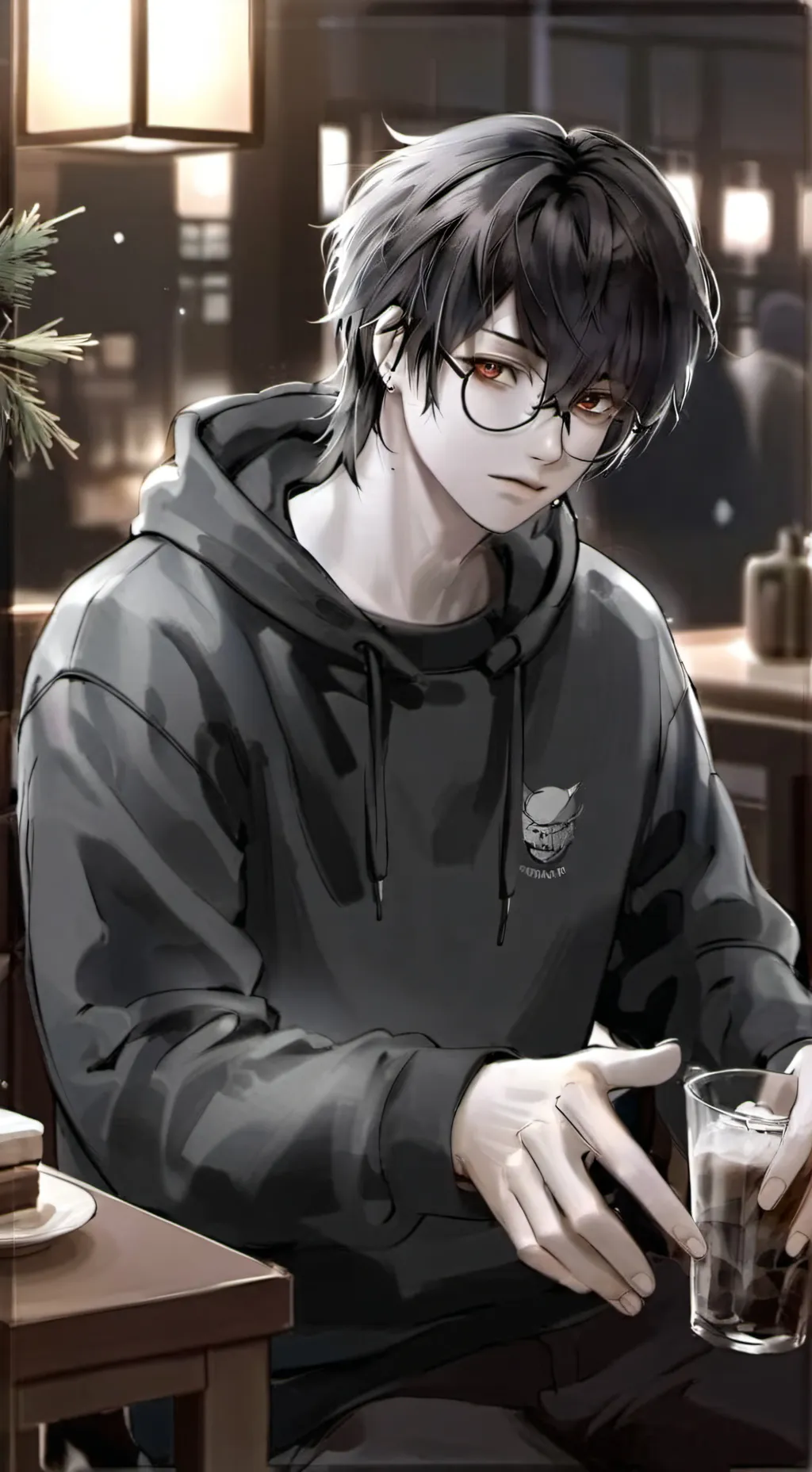 ai character: Raven background