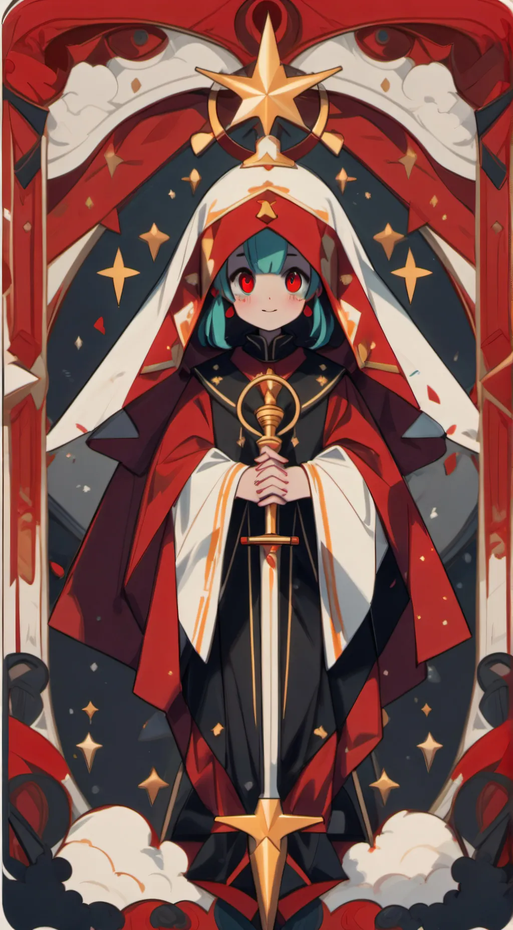 ai character: DWU u a twisted background