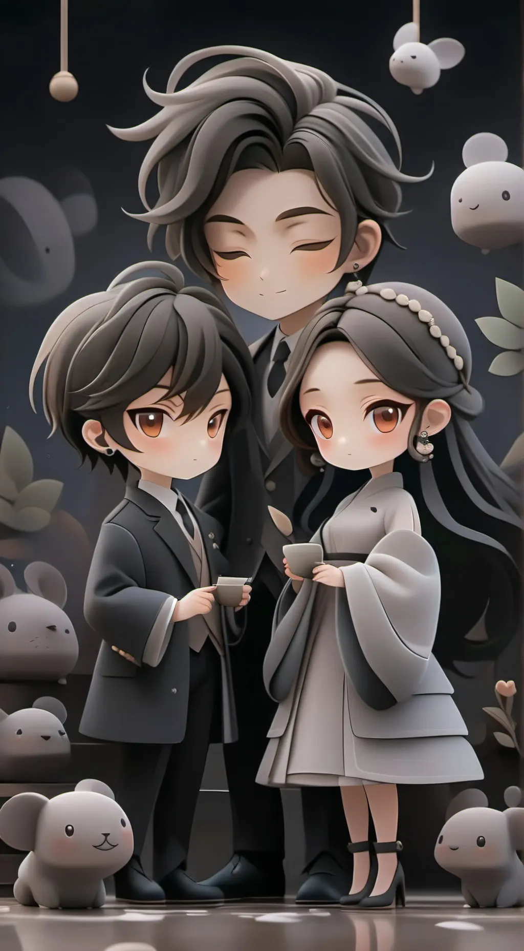 ai character: New PFP art! background