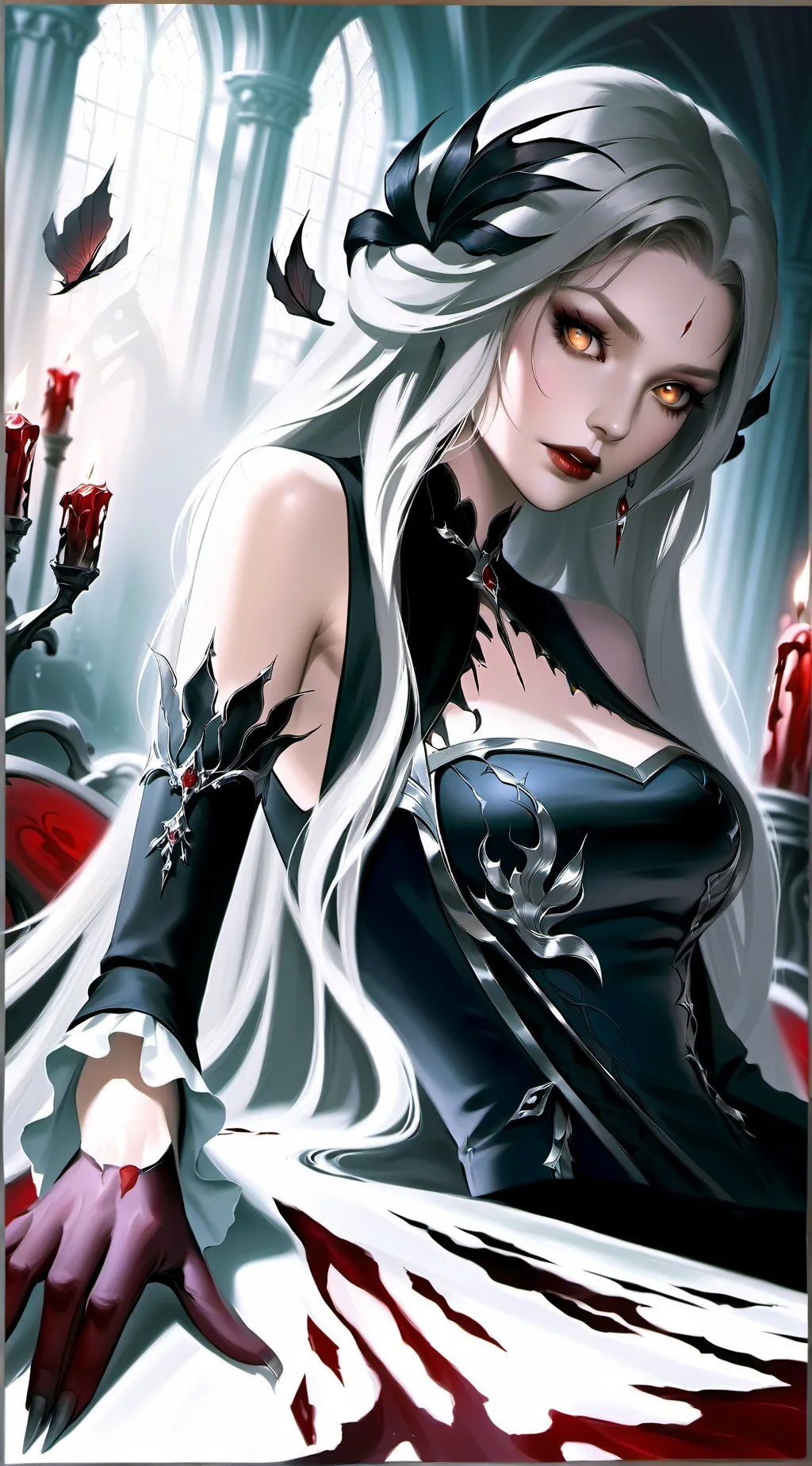 ai character: 🌹Flann❤️ background