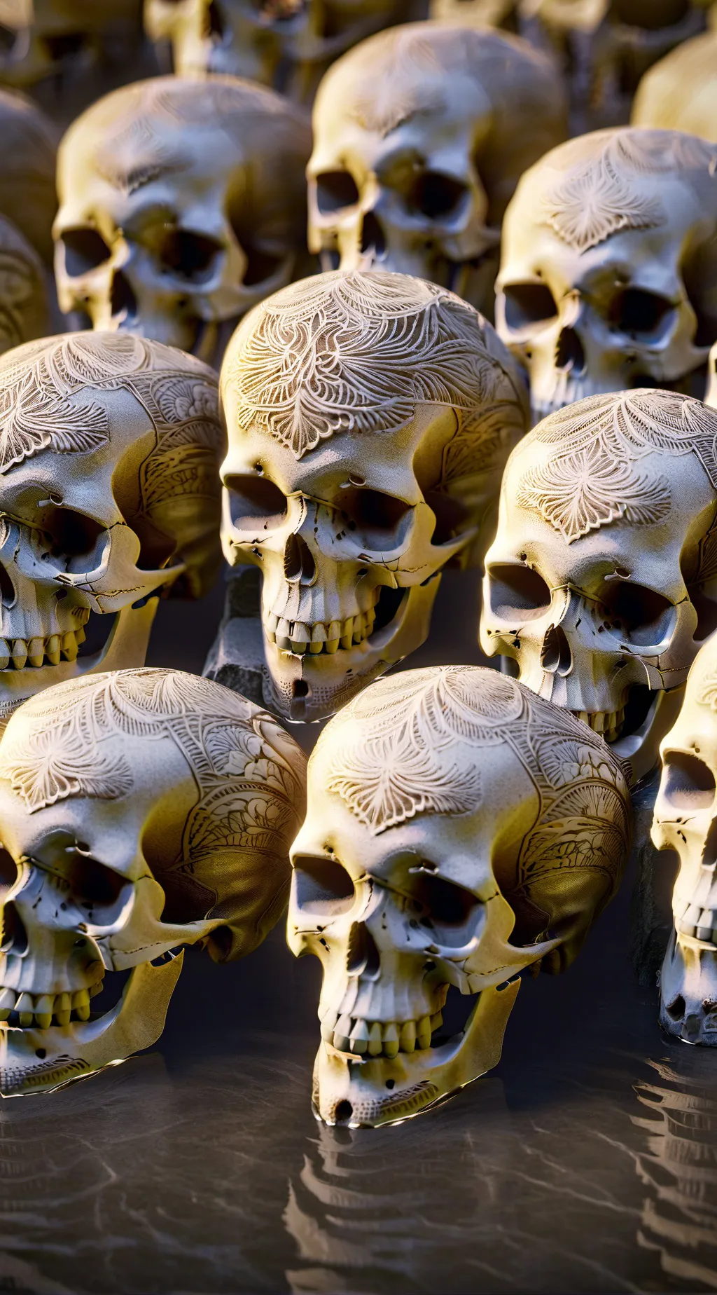 ai character: ROAST BOT 💀☠️ background