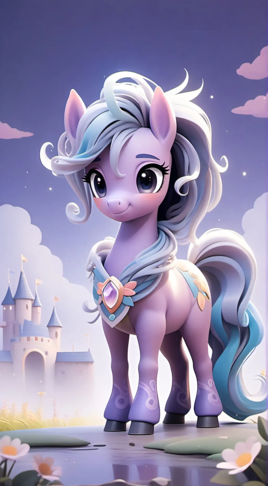 ai character: my pet pony background