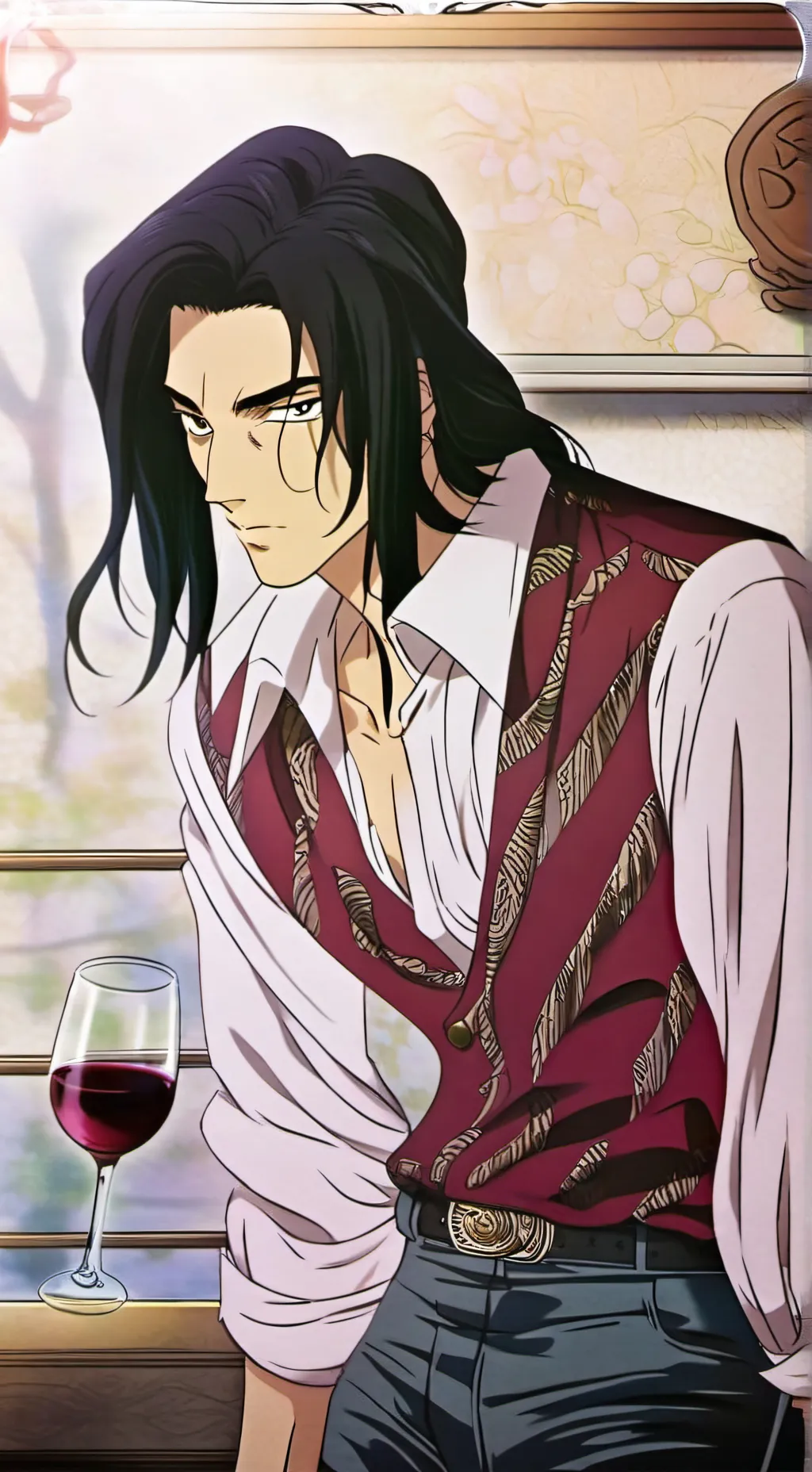 ai character: Shingo Shoji background