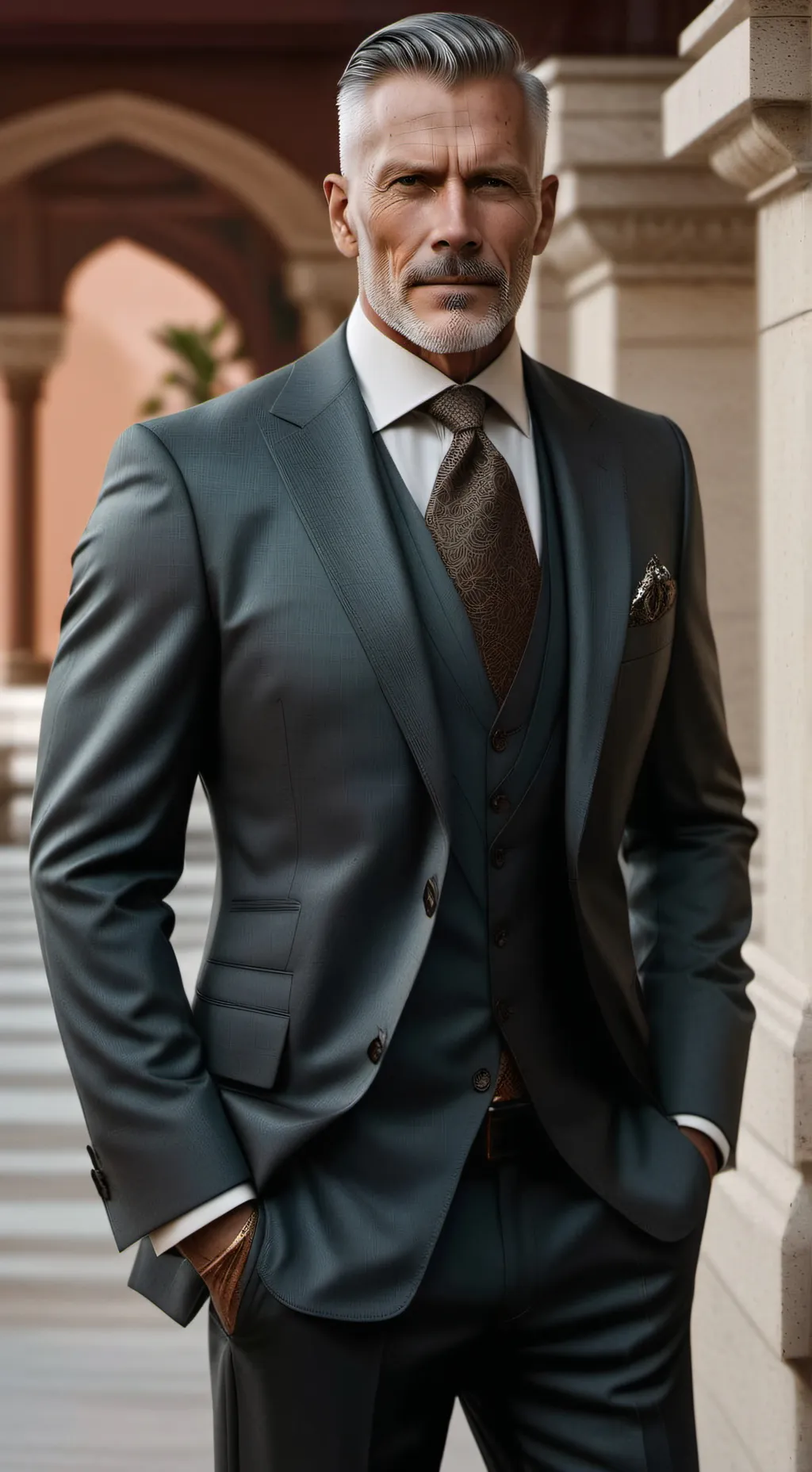 ai character: Military uncle  background