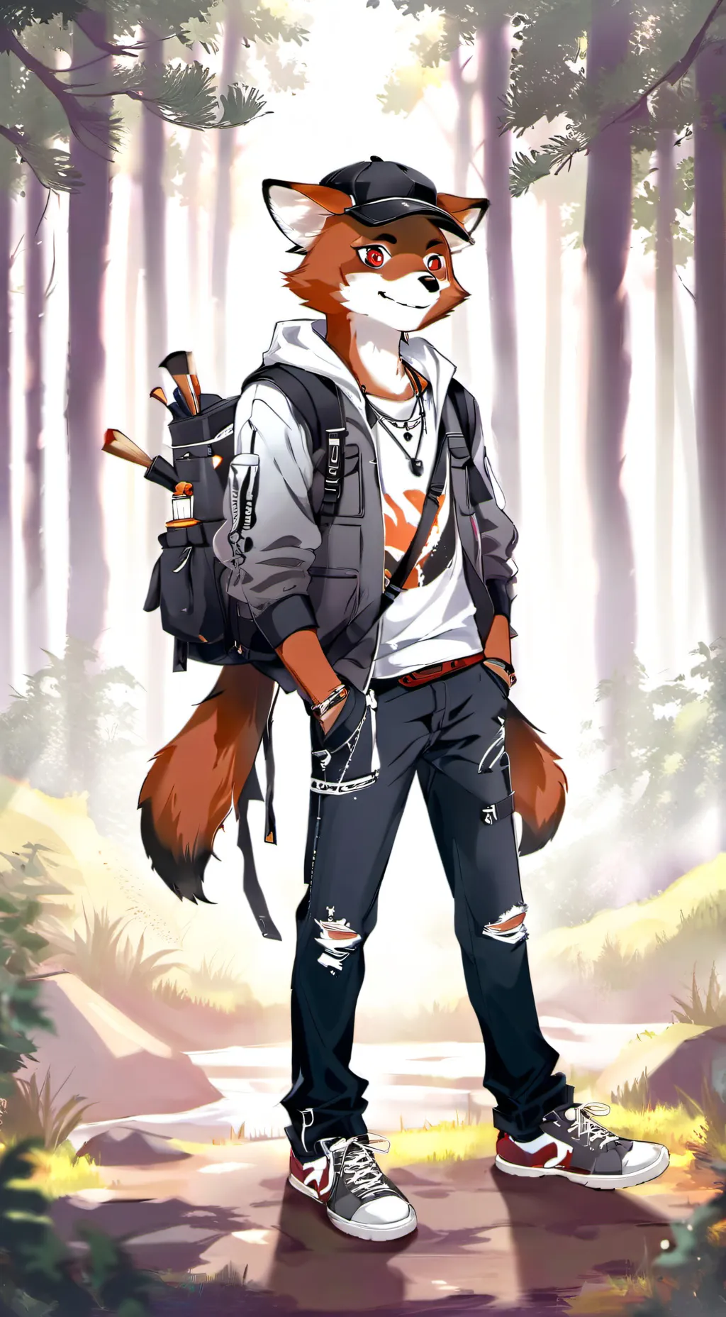 ai character: Nolan background