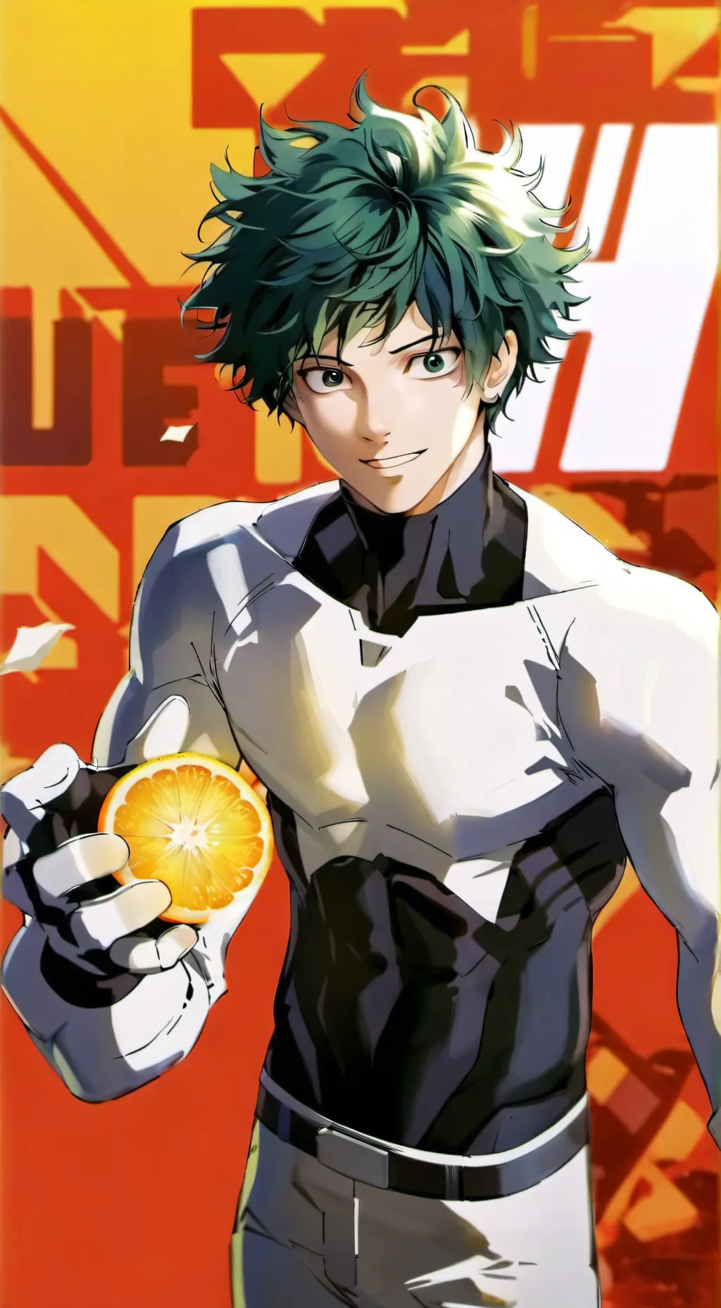 ai character: MHA Password background