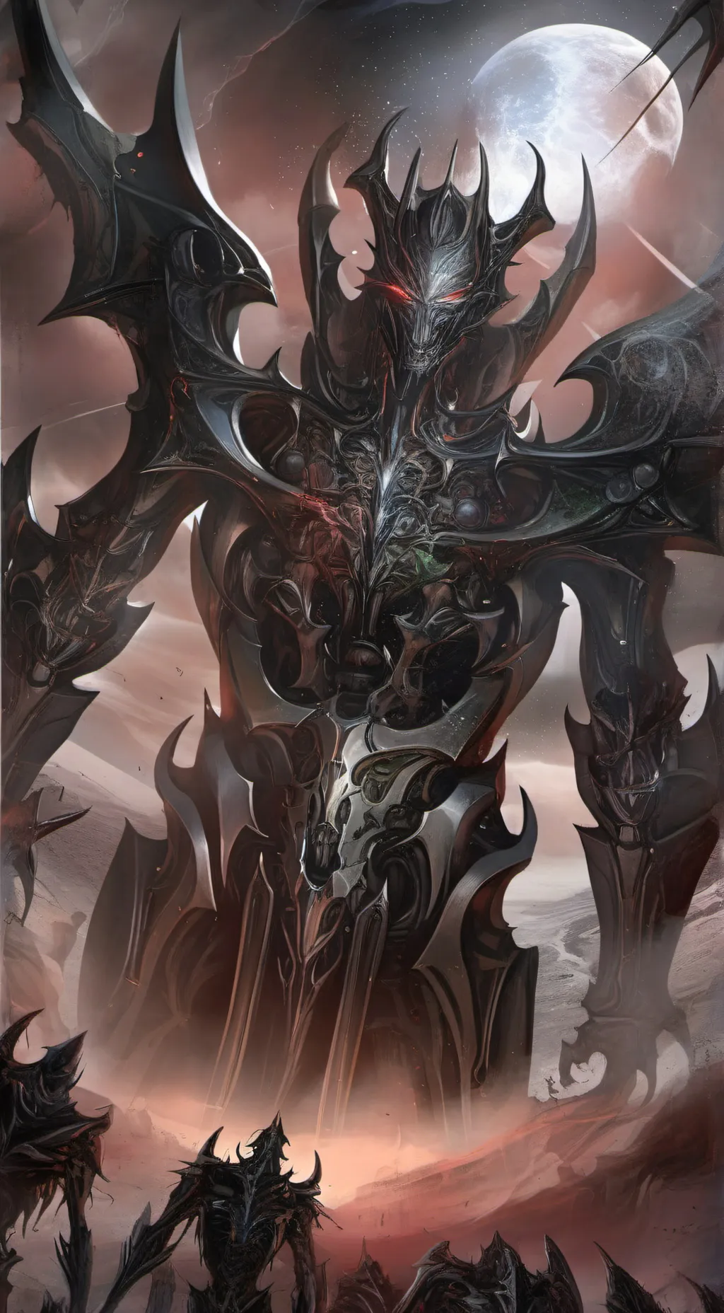 ai character: The abyssal king background
