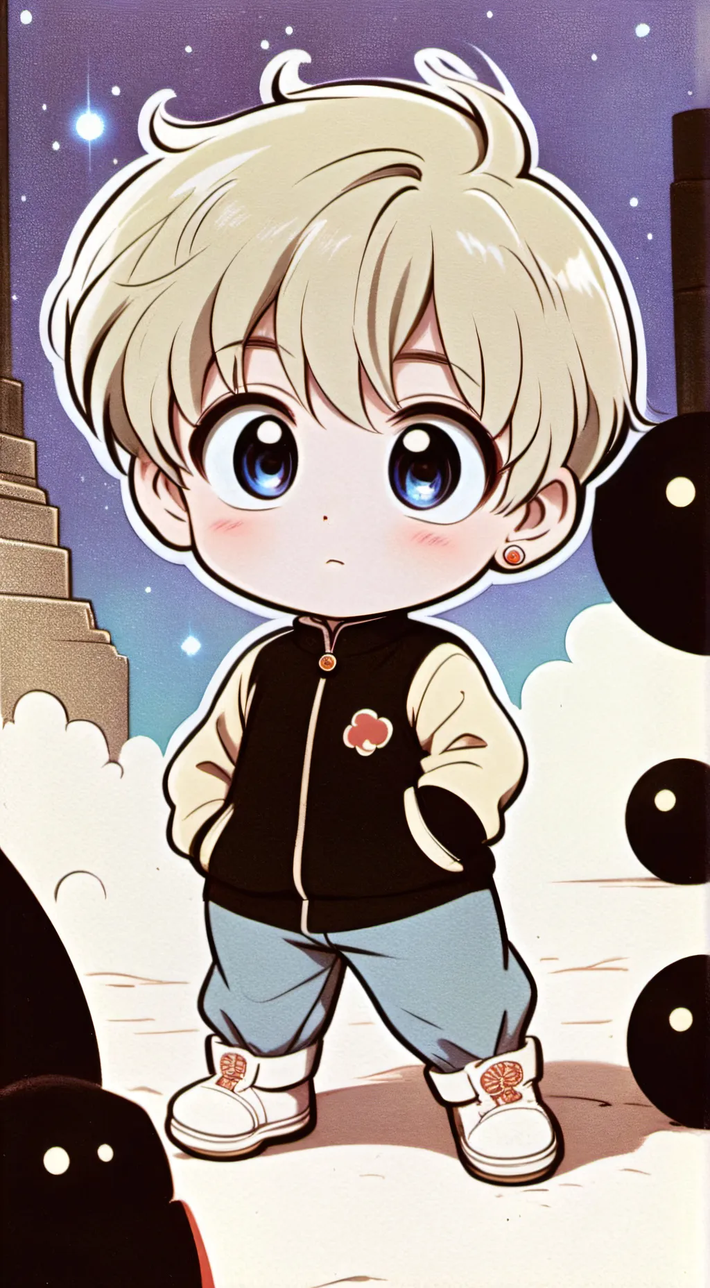 ai character: Baby Gyomei background