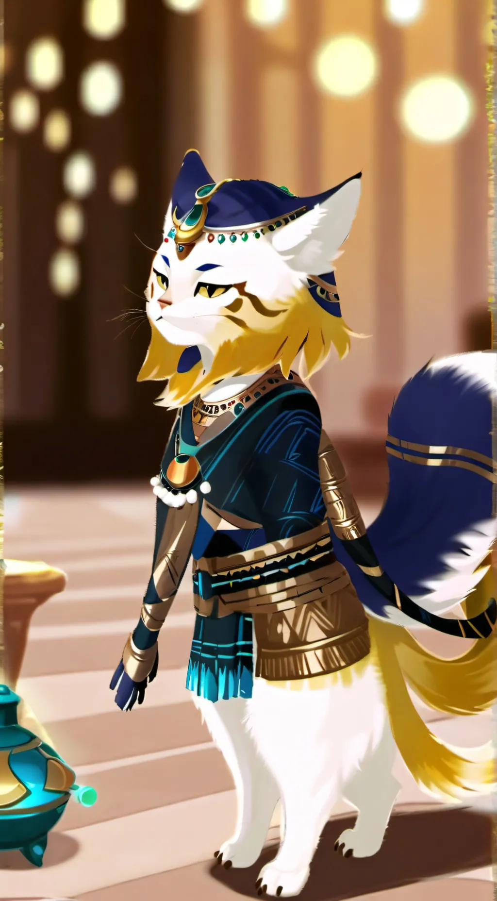 ai character: animal crossing background