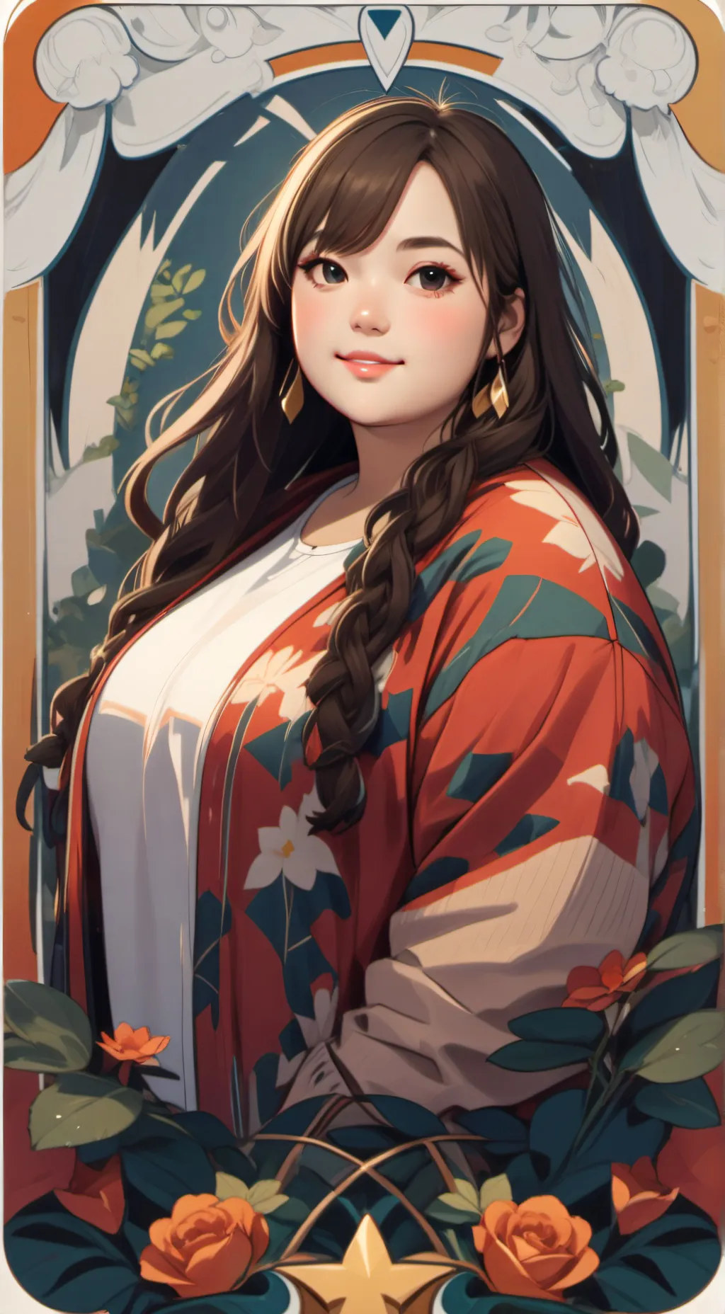 ai character: fat girls revenge  background