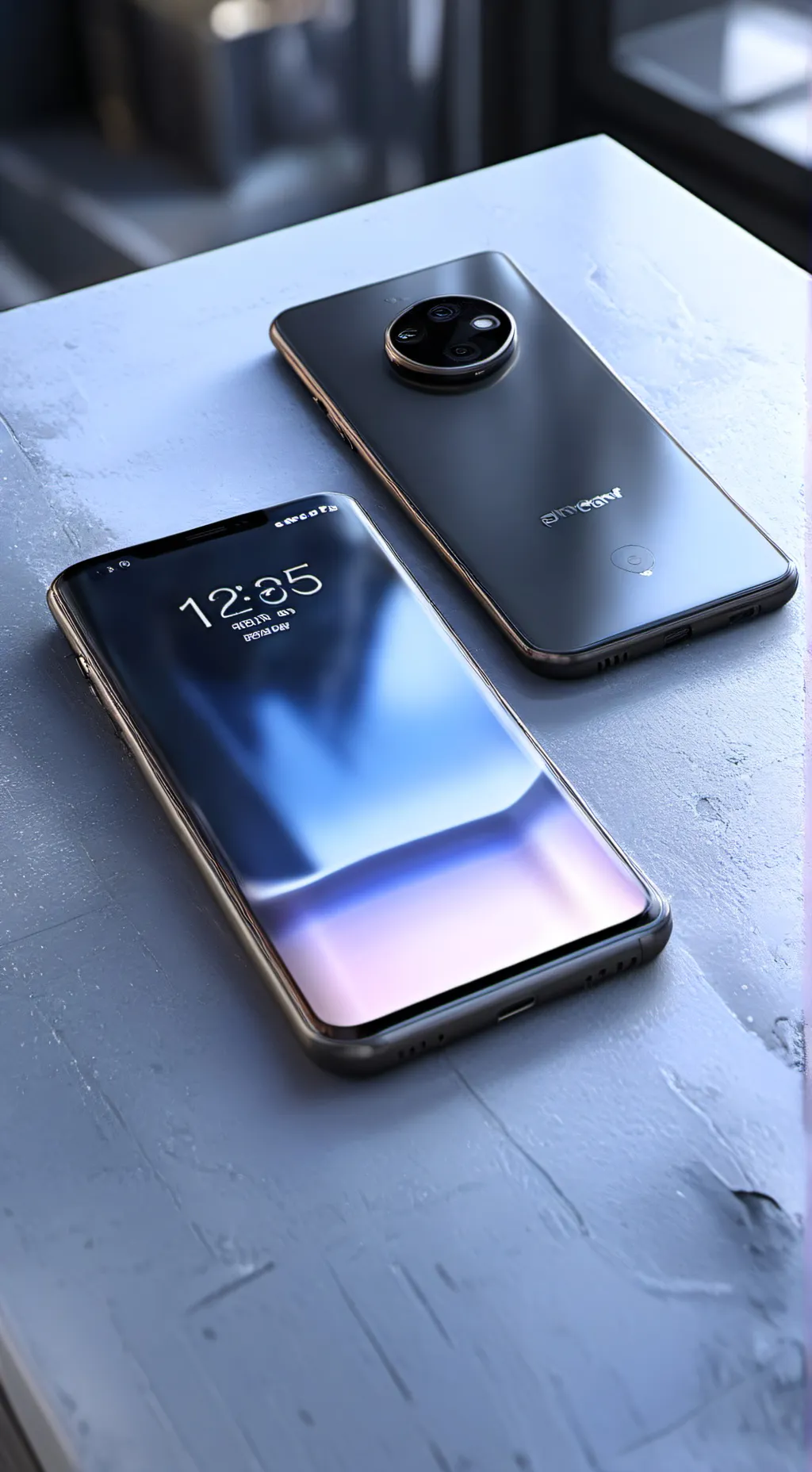 ai character: Fake phone background