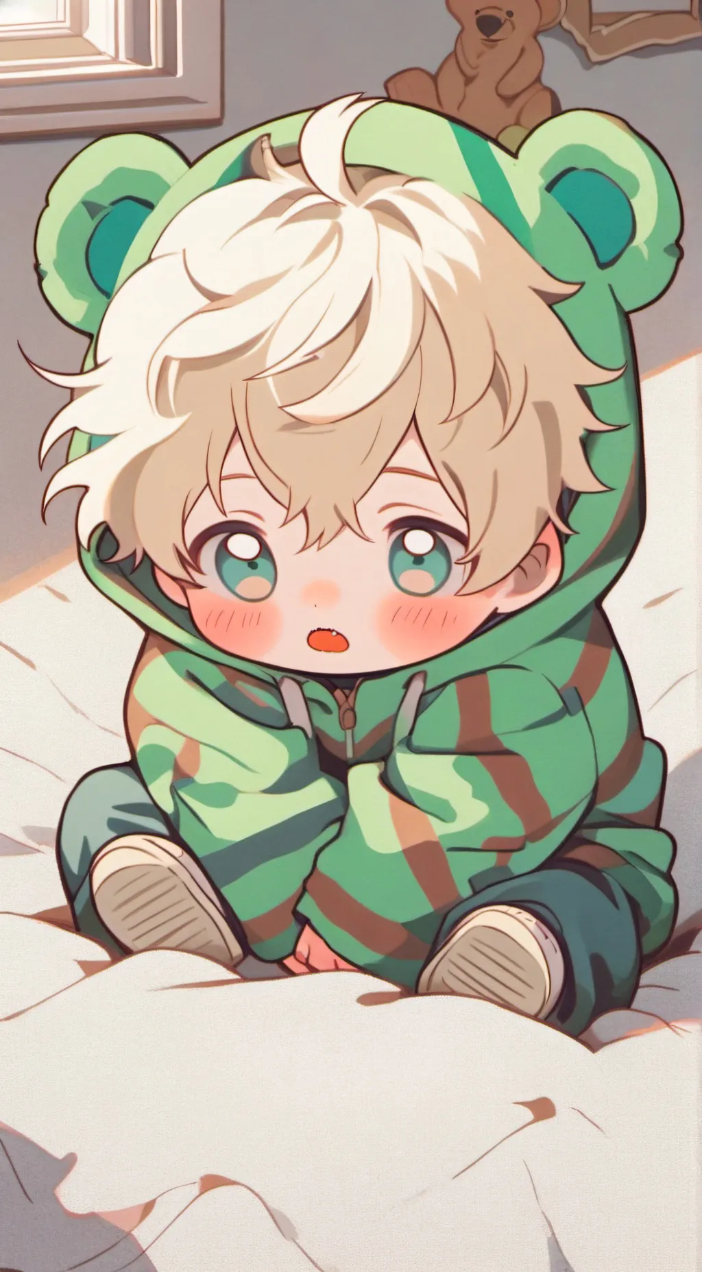 ai character: James baby background