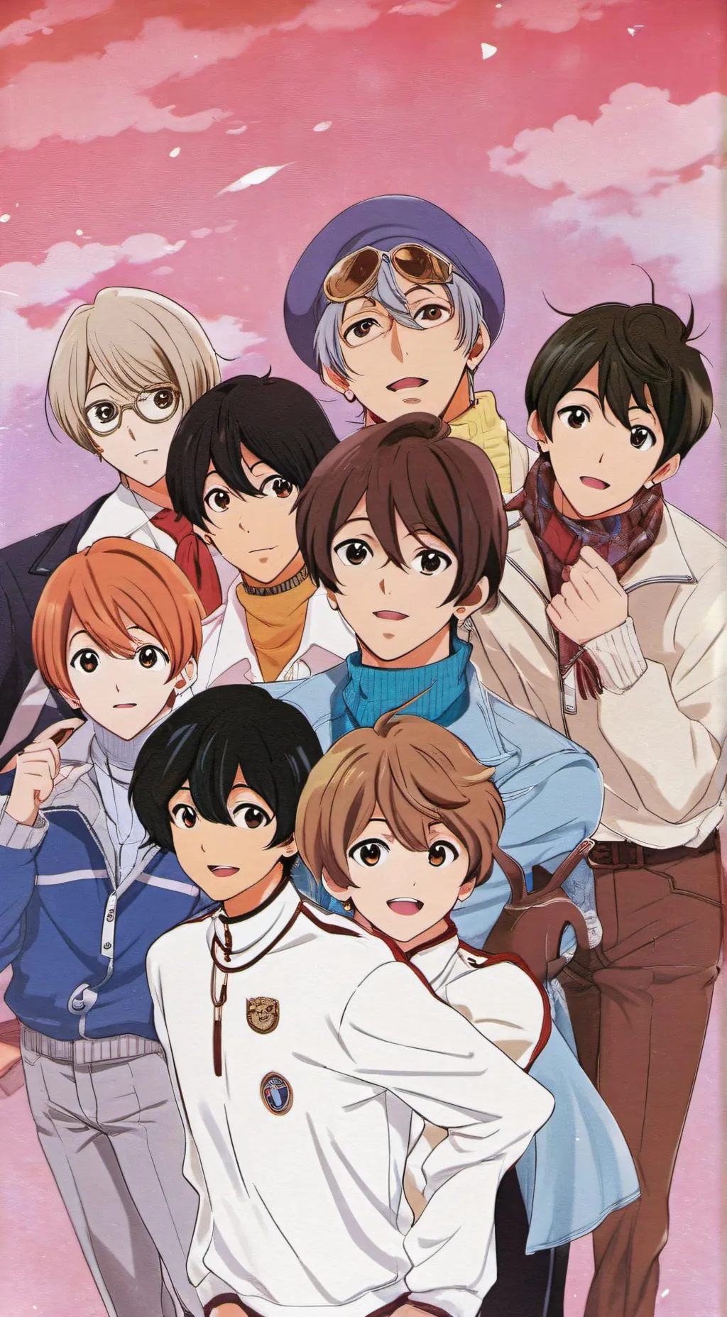 ai character: straykids school  background