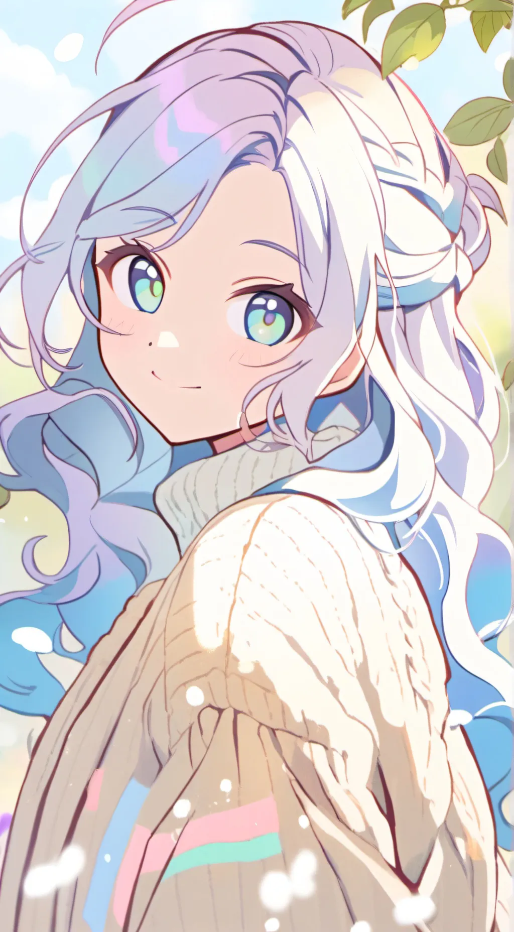 ai character: aky background