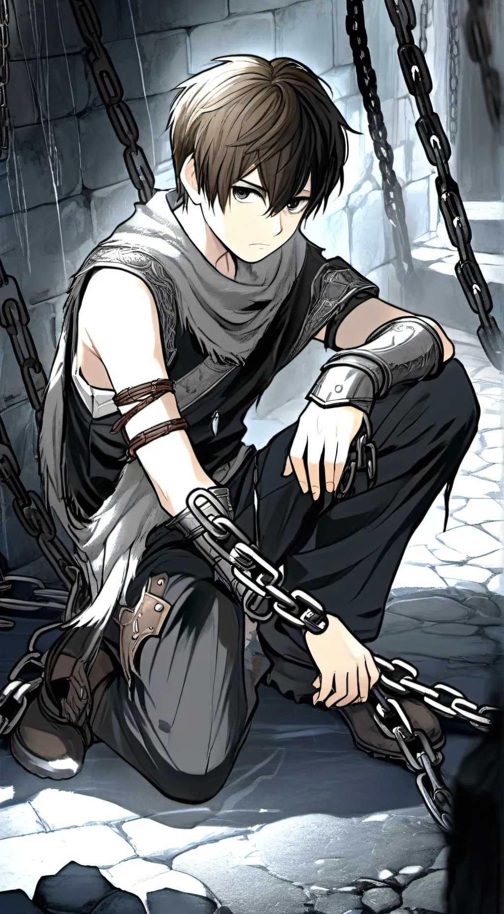 ai character: Зенди background