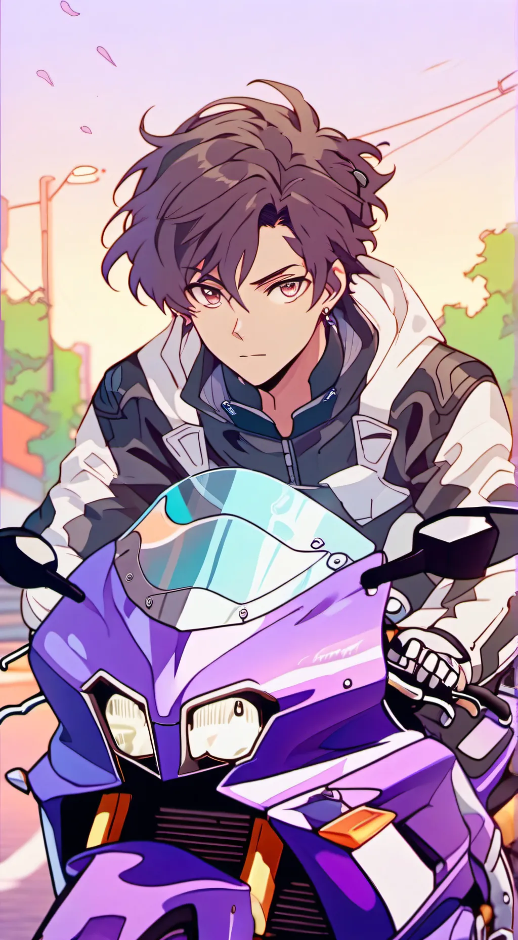 ai character: Oliver background