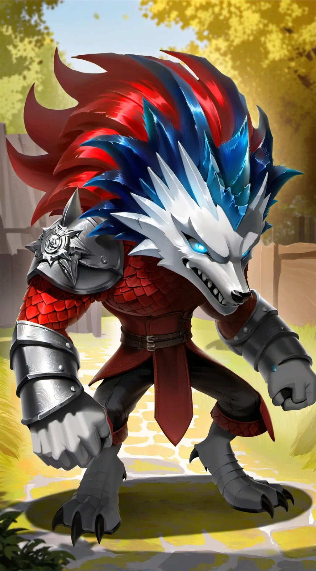 ai character: Draco(my sonic oc) background