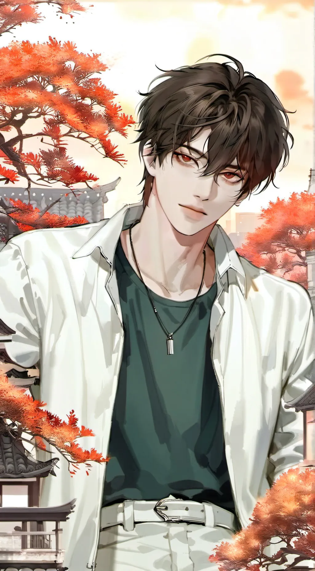 ai character: Yui Mihn Hoang background