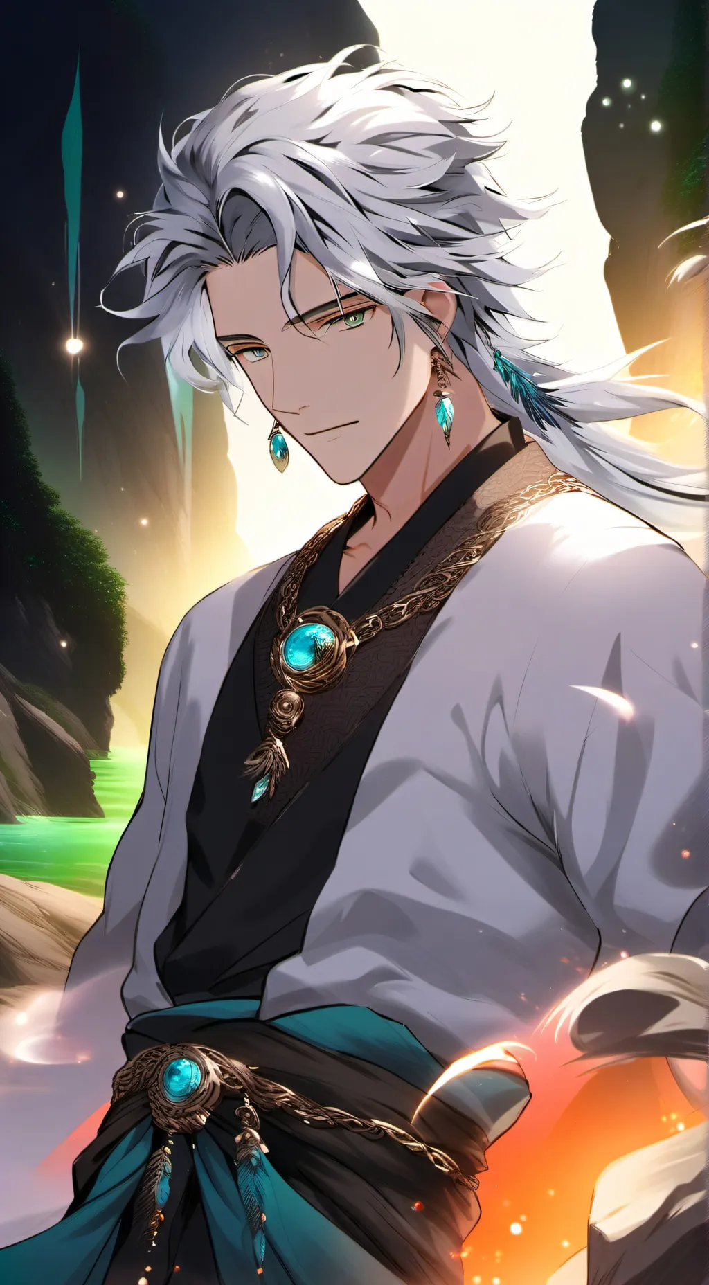 ai character: A'Mure background