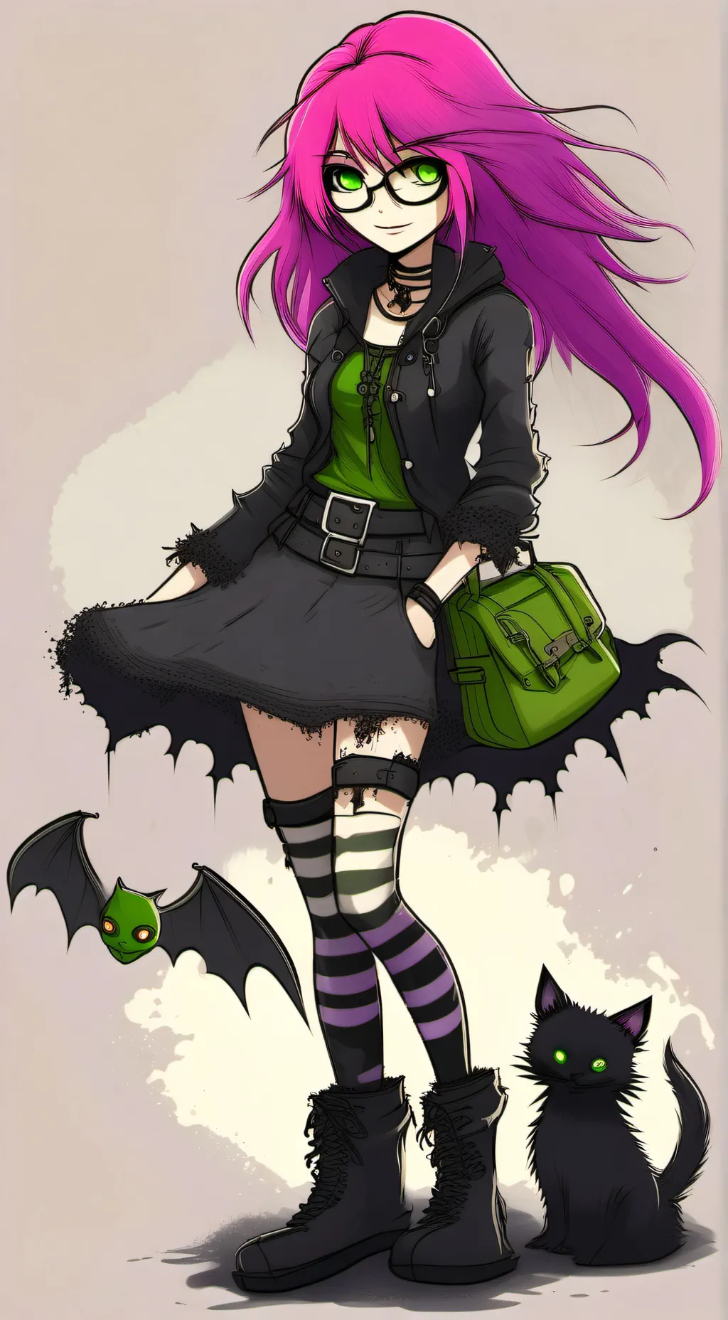 ai character: Emilia  background