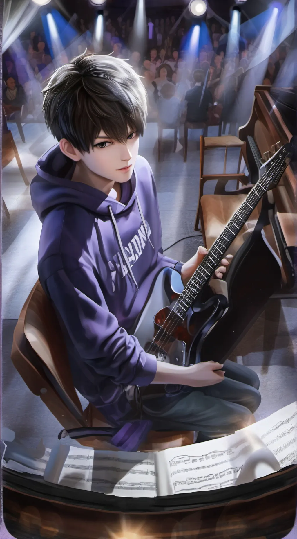 ai character: William (music) background