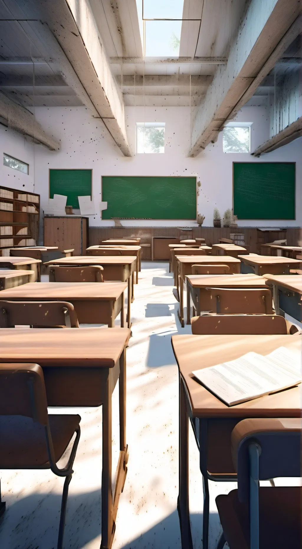 ai character: school 2 background