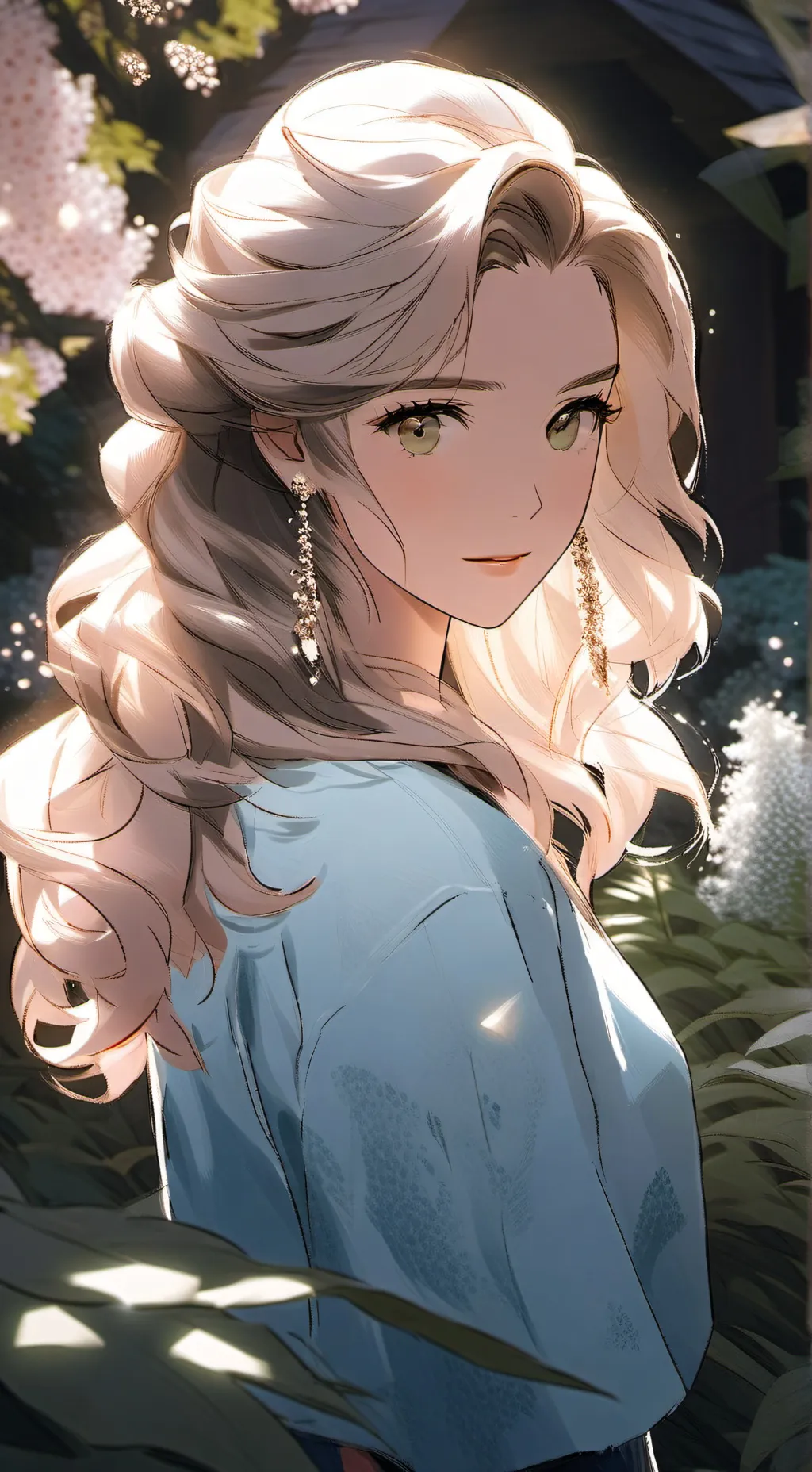 ai character: Laila Hinoki  background