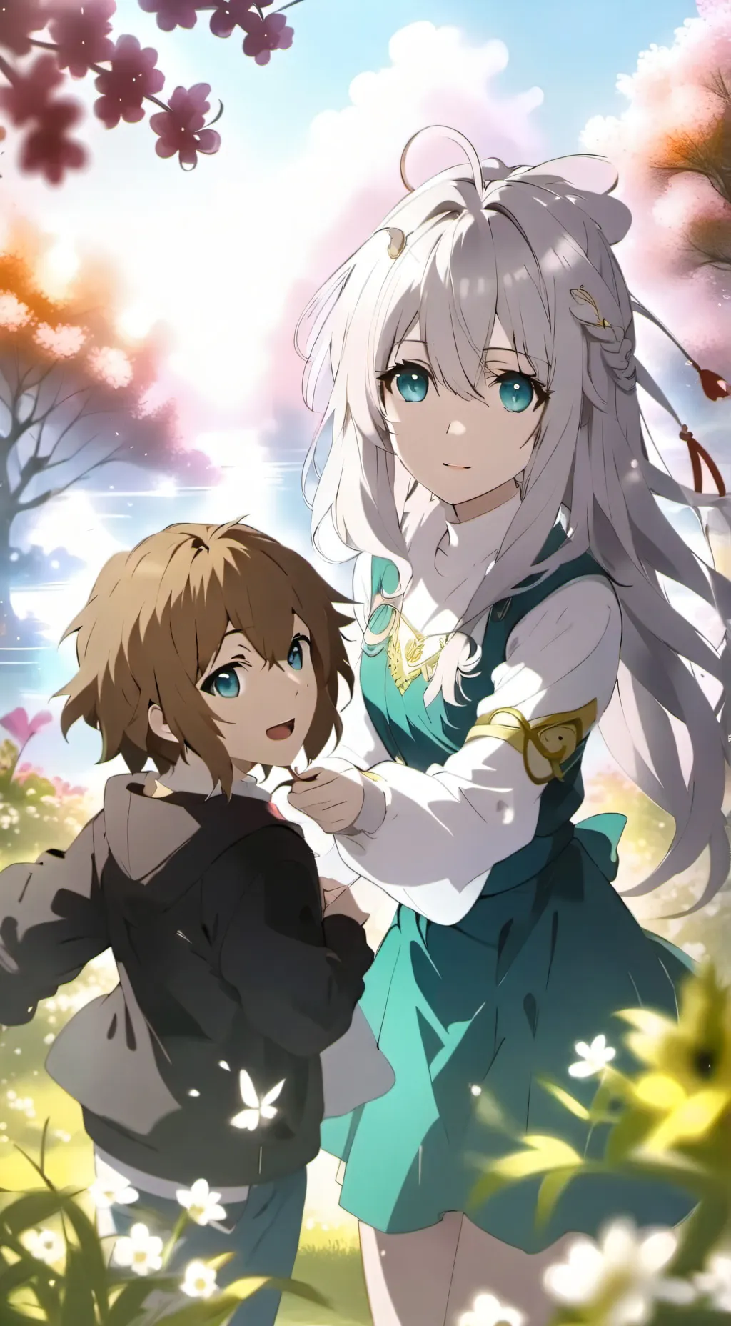 ai character: Mina ve Mary background