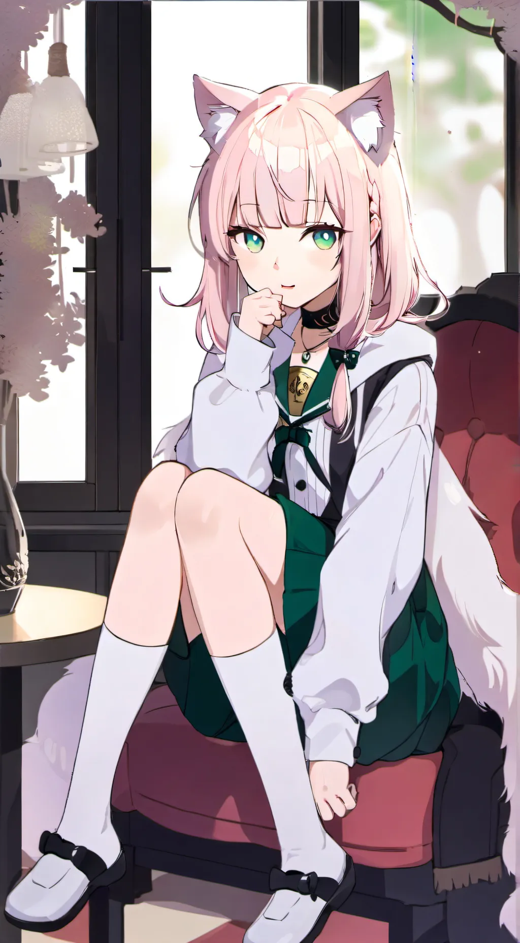 ai character: yuki🌸 background