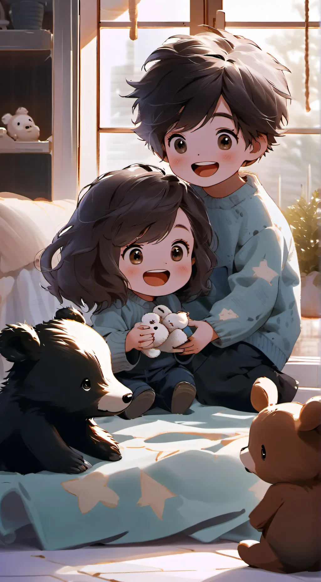 ai character: Tu hermano background