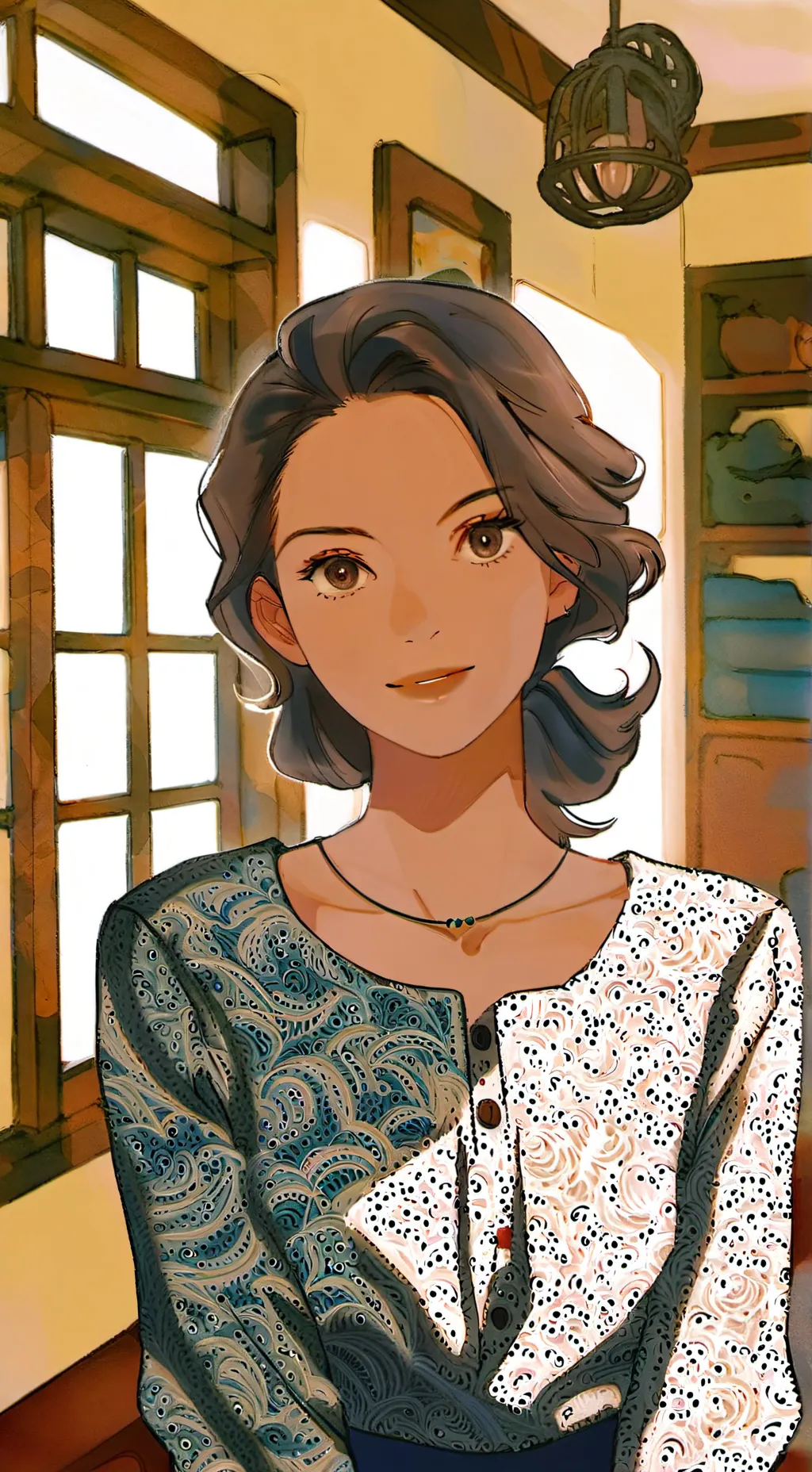 ai character: Maria background