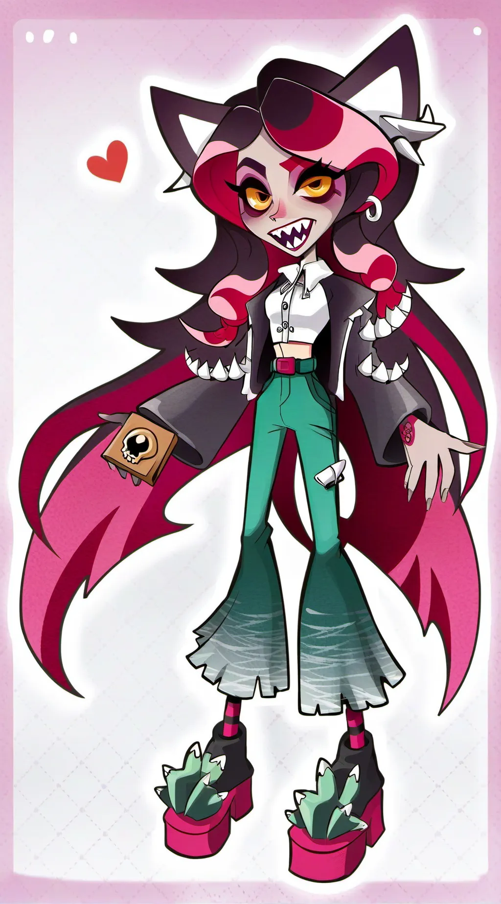 ai character: Lucy🥲 background