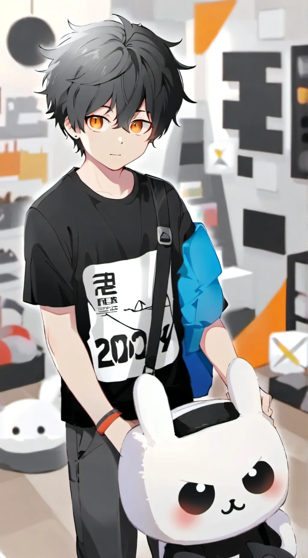 ai character: Faraj♥♥♥ background