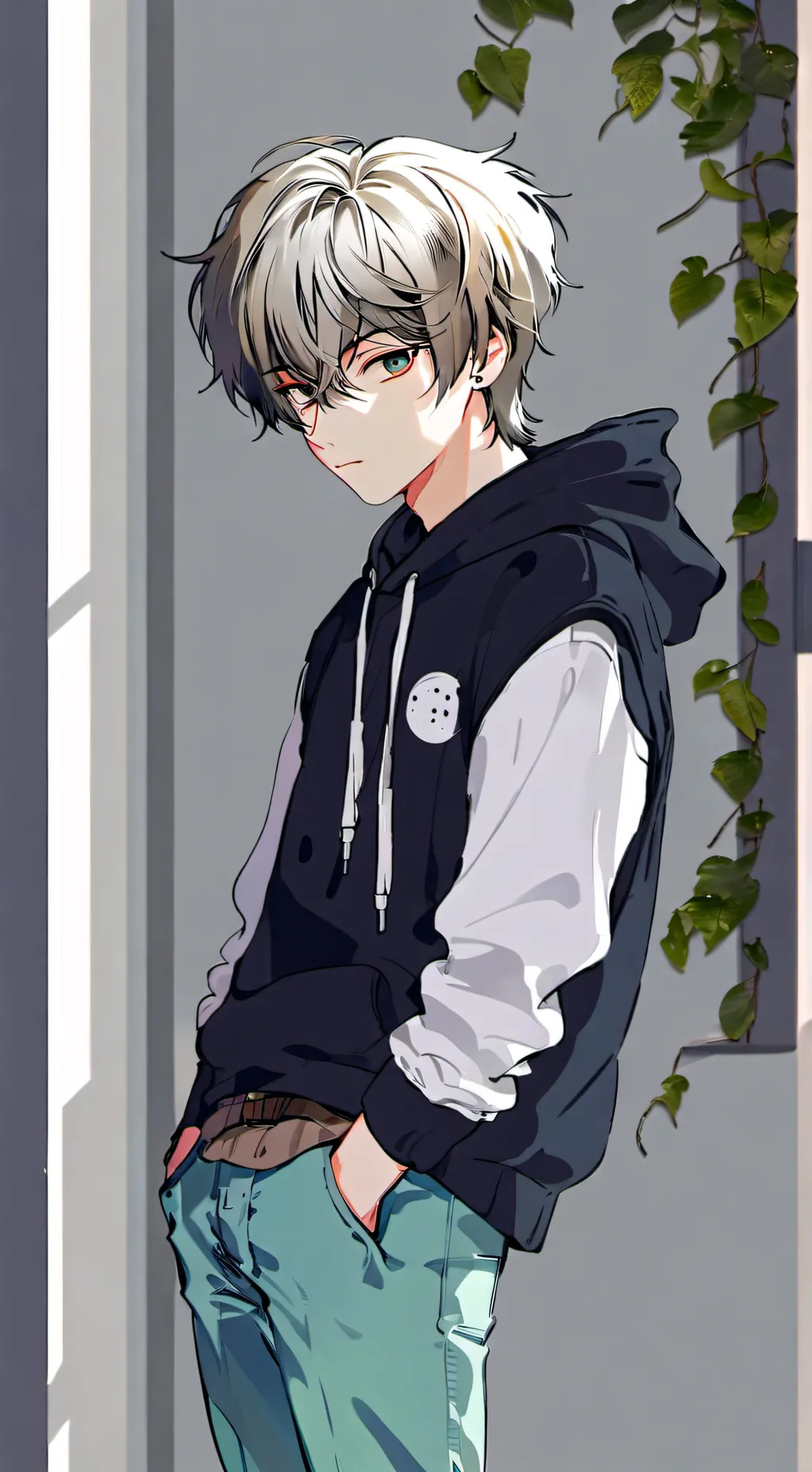 ai character: Leo background