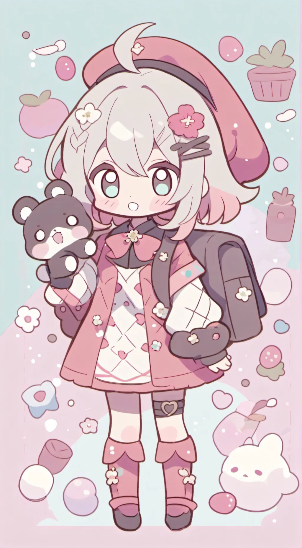 ai character: Katie background