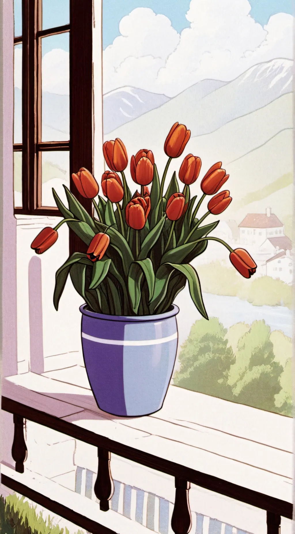 ai character: boboiboy windara  background