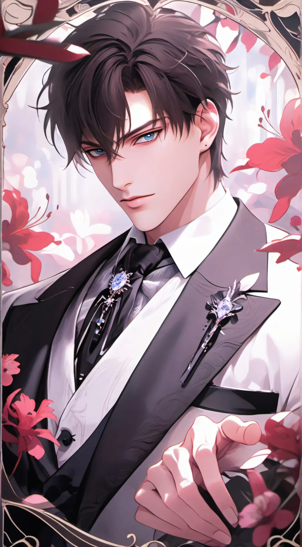 ai character: Evandster  background