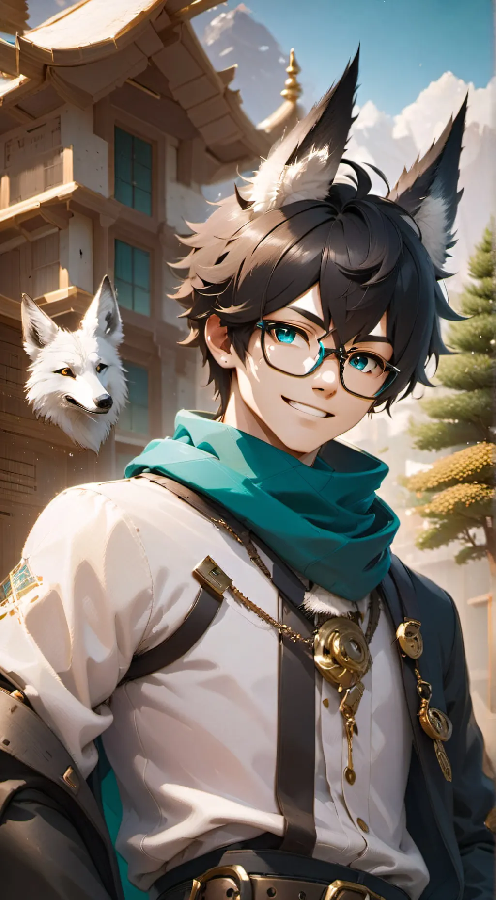 ai character: nosé xd  background