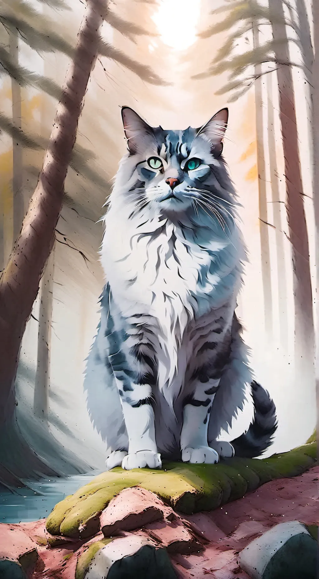 ai character: Clearsight (WC OC) background