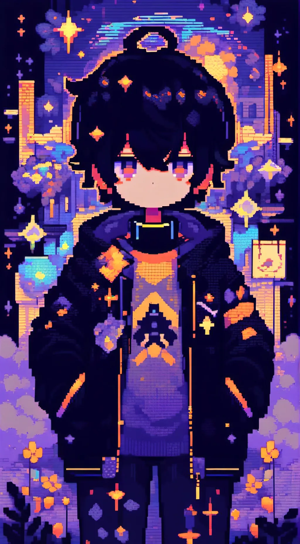 ai character: Furry background