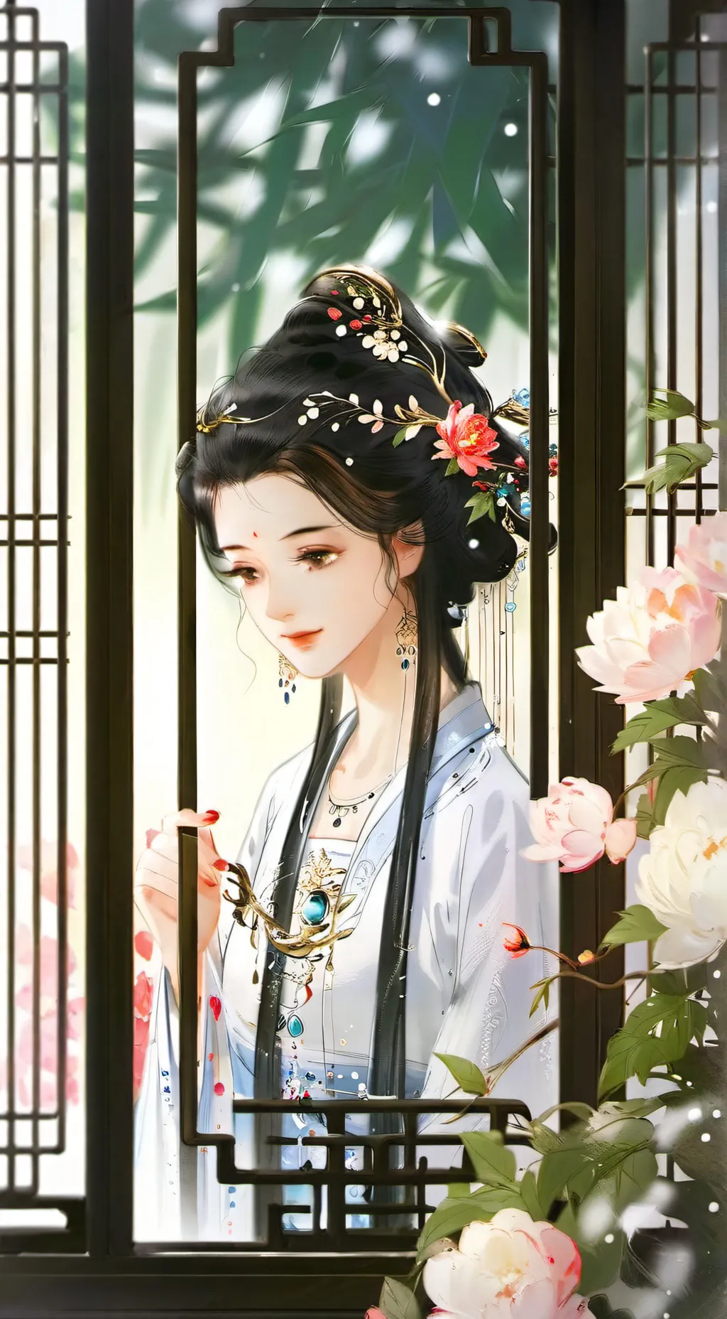 ai character: 李秀玲 background