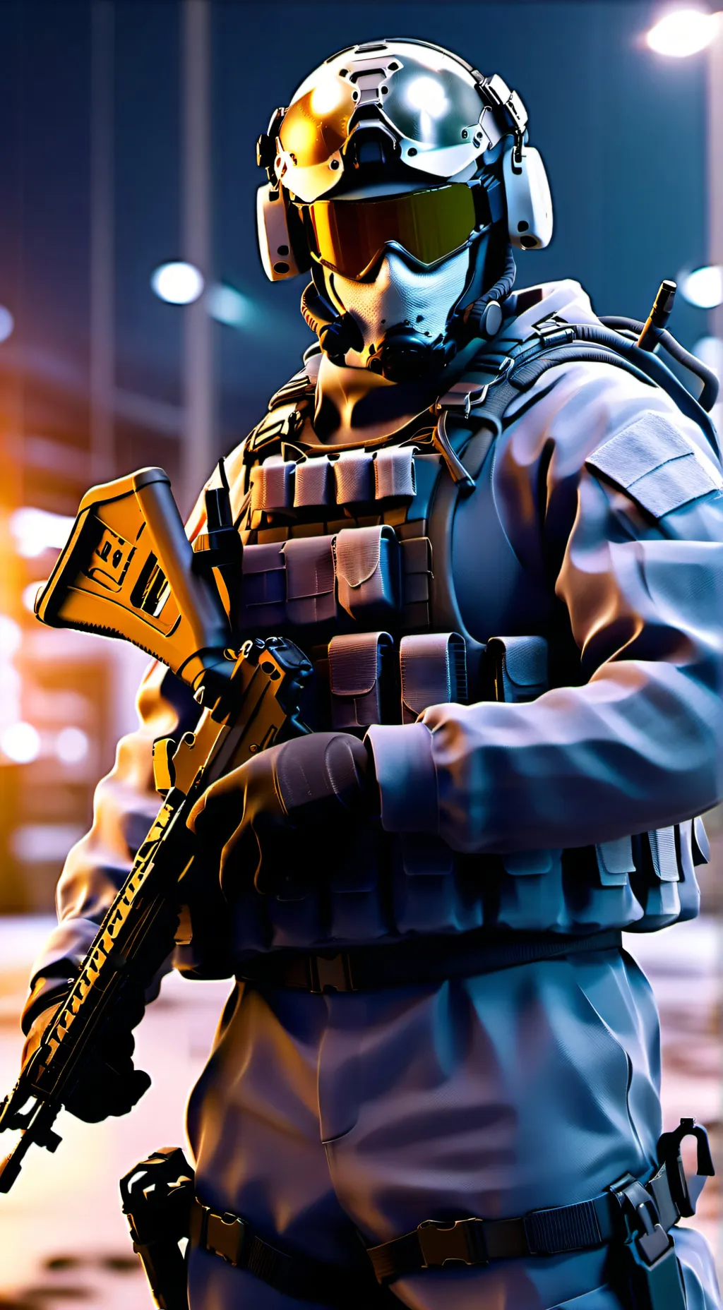 ai character: MHA x CS2 background