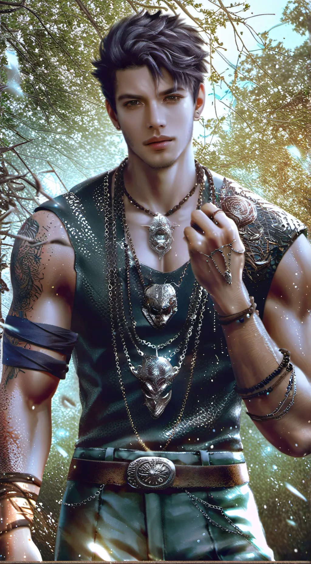 ai character: Ryan  background