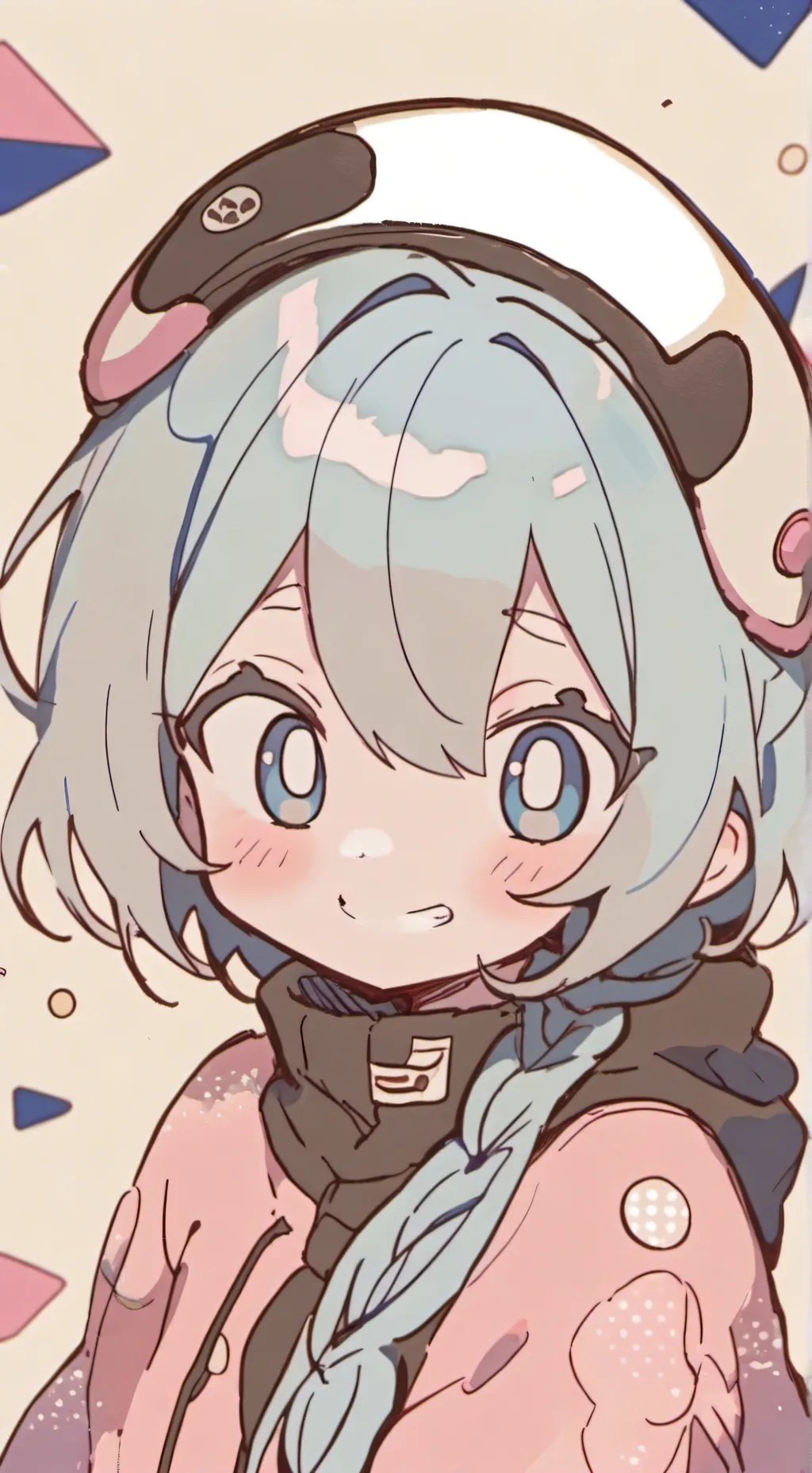 ai character: Miku!  background