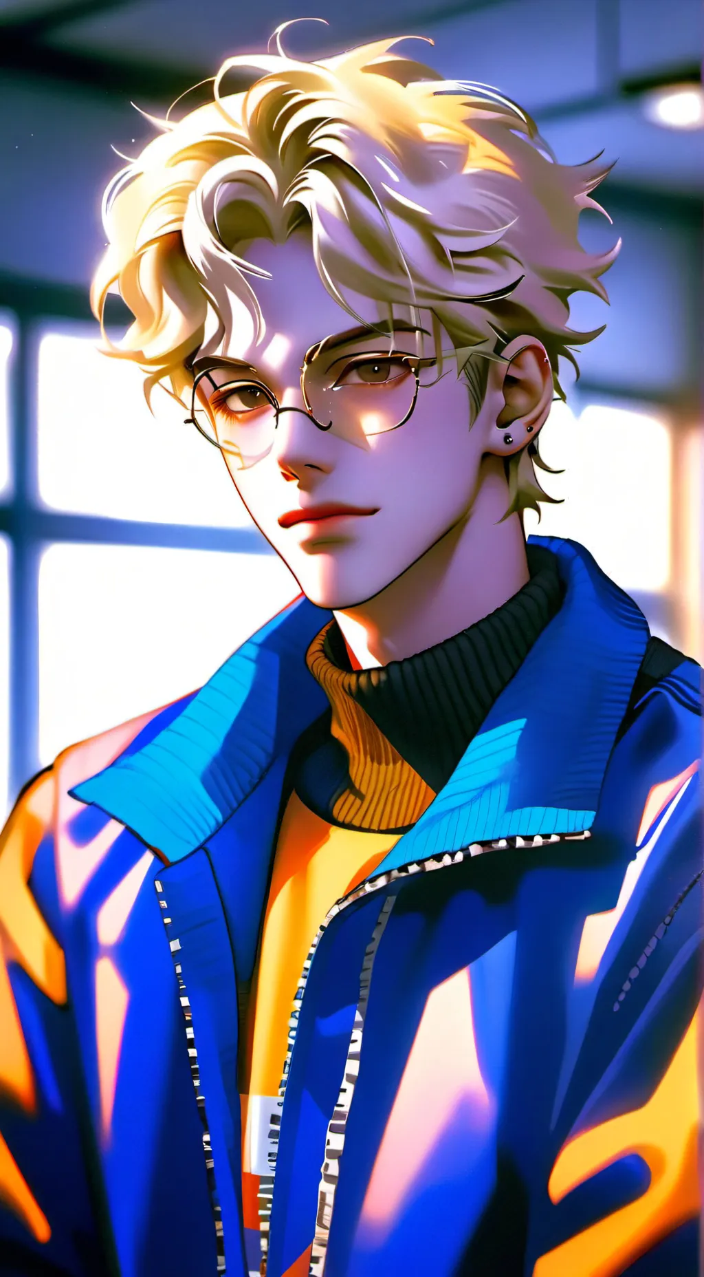 ai character: Enzo  background